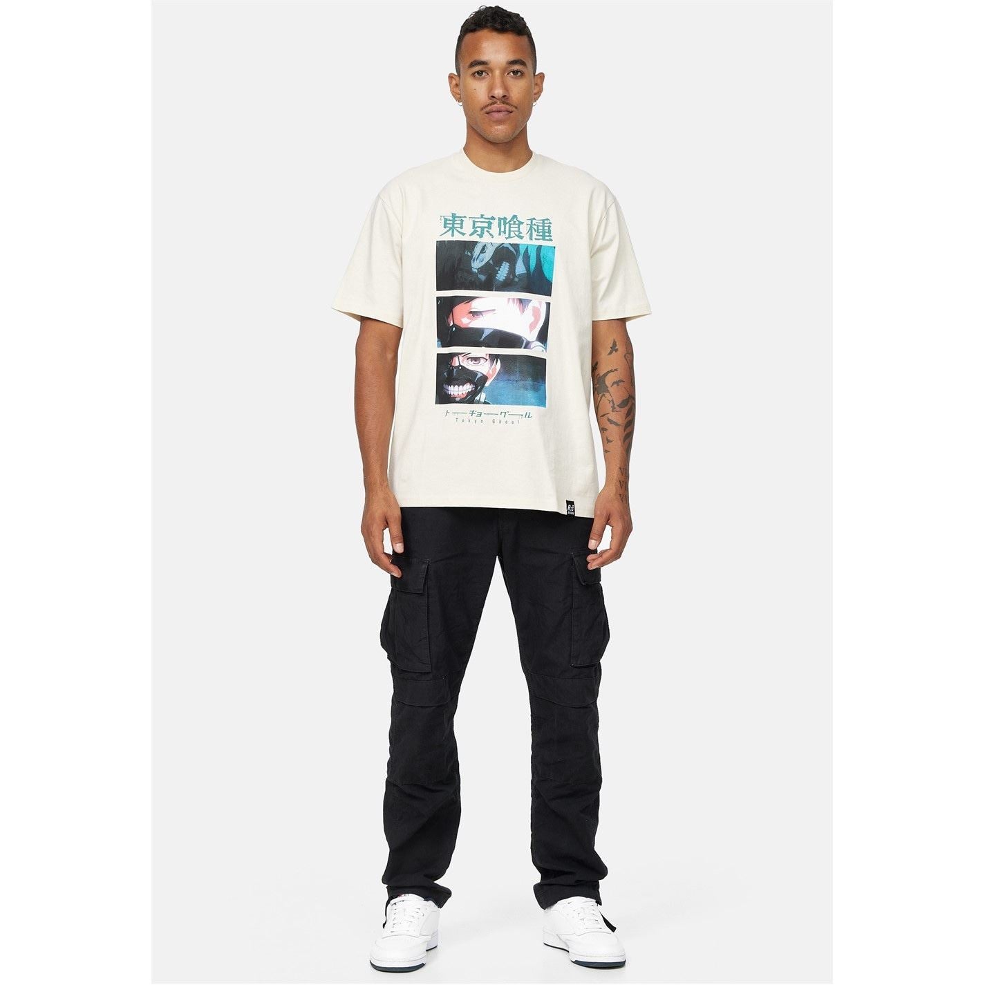 Tokyo Ghoul Cowl Regular Fit Crew Neck T-Shirt
