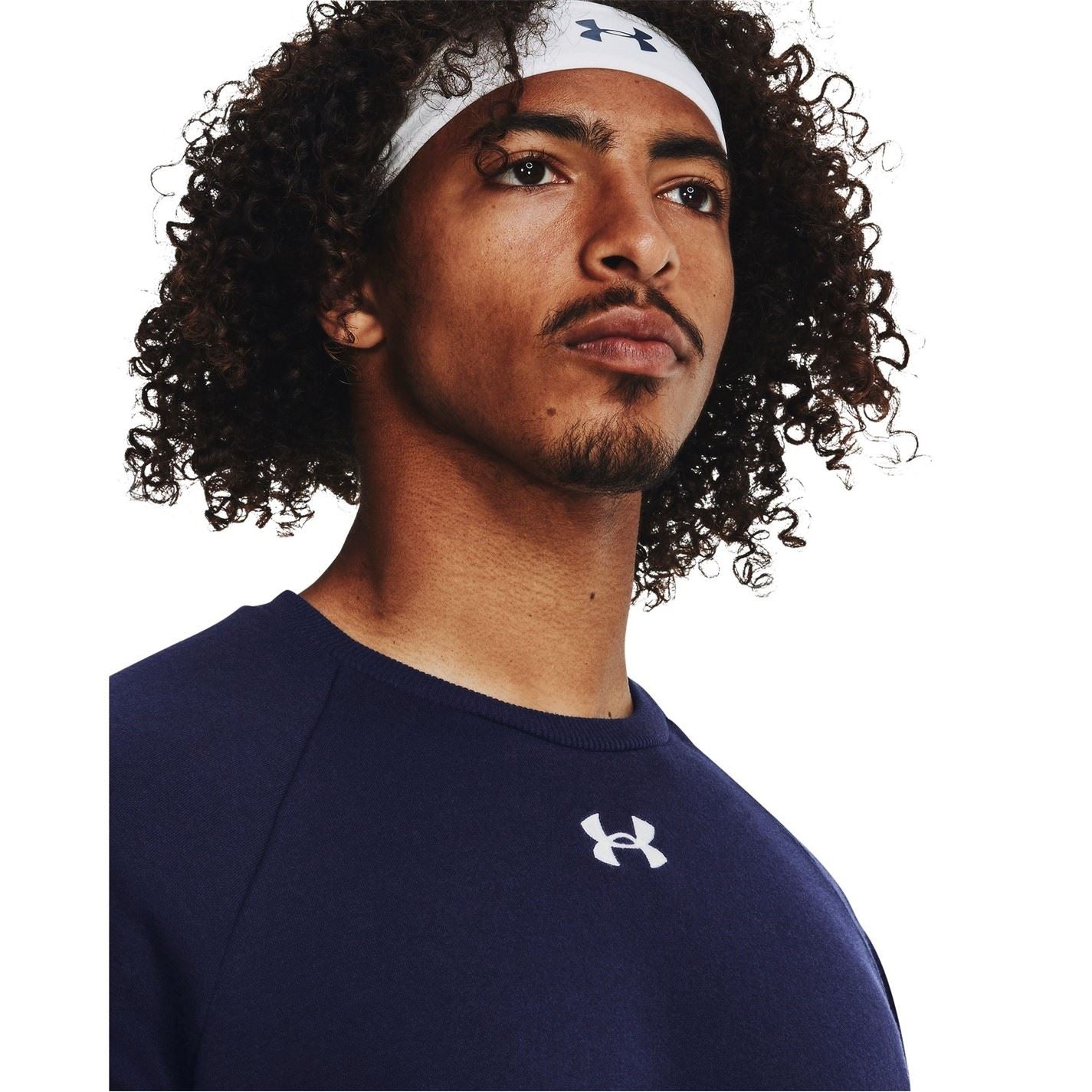 Under Armour Mens Armour Ua Rival Fleece Crew