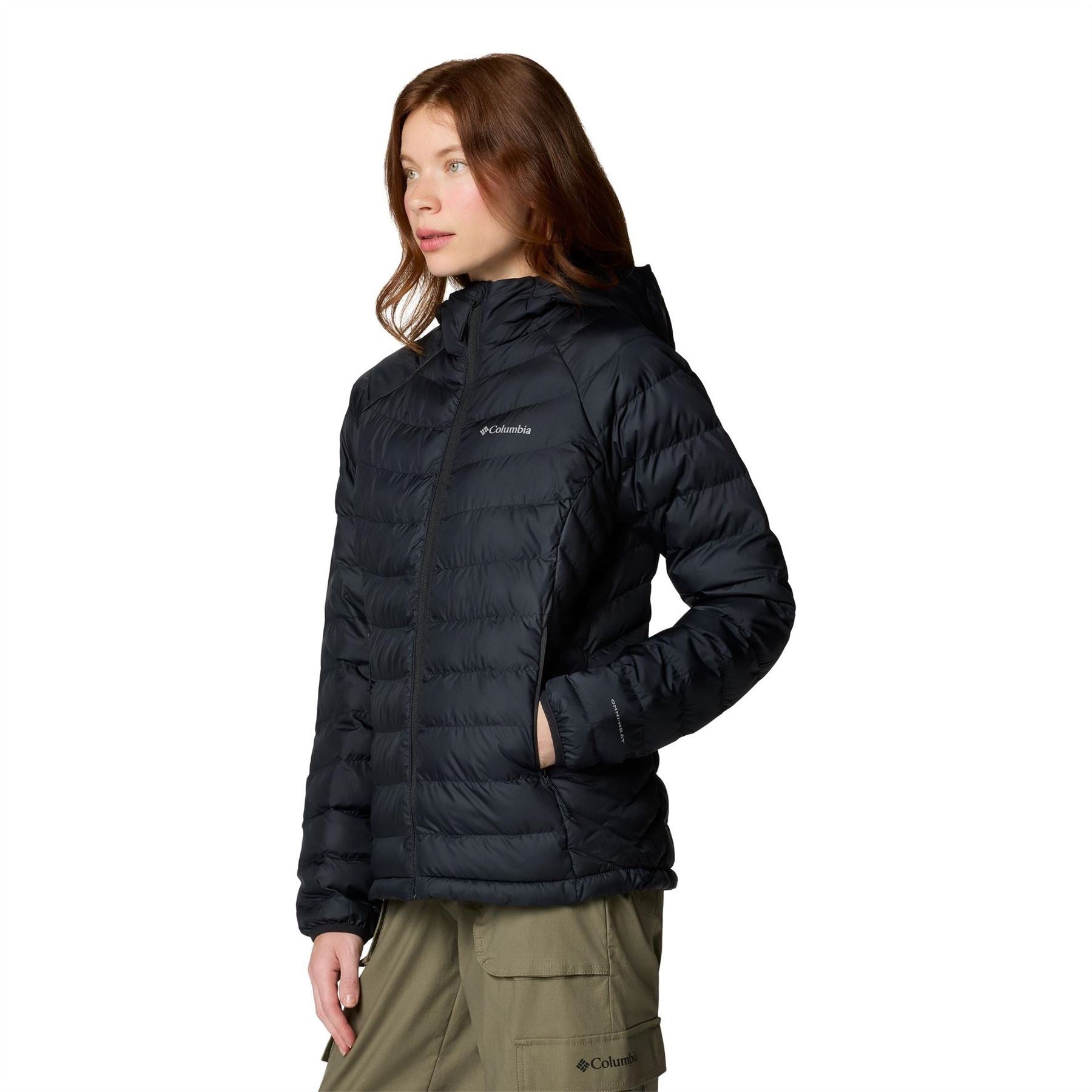 Columbia Powder Lite II Water and Wind Resistant Long Sleeve Insulated Puffer Jacket