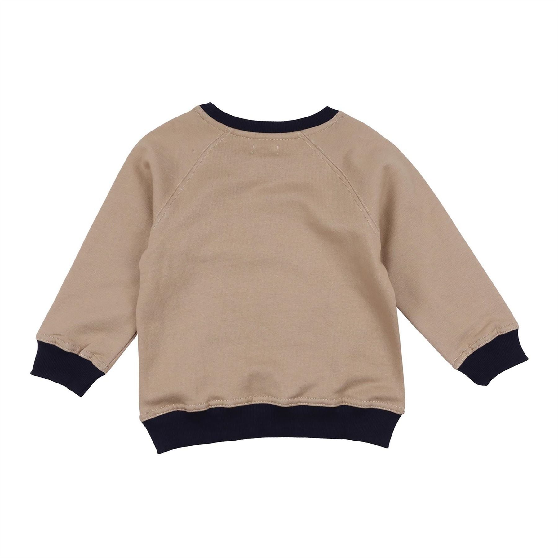 Lilly and Sid Bear Bike Graphic Raglan Sleeve Athletic Top