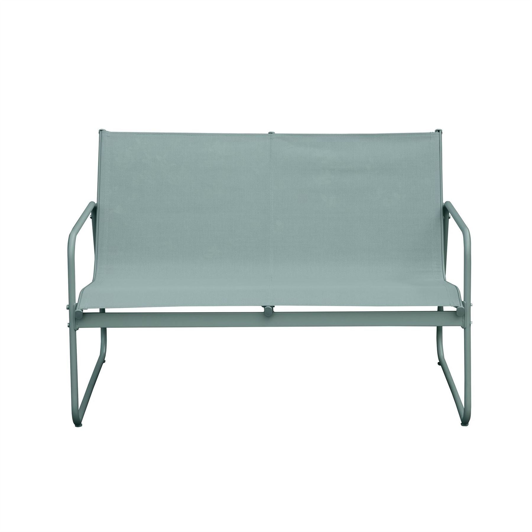 Linea Piece Weather Resistant Glass Top Garden Dining Set
