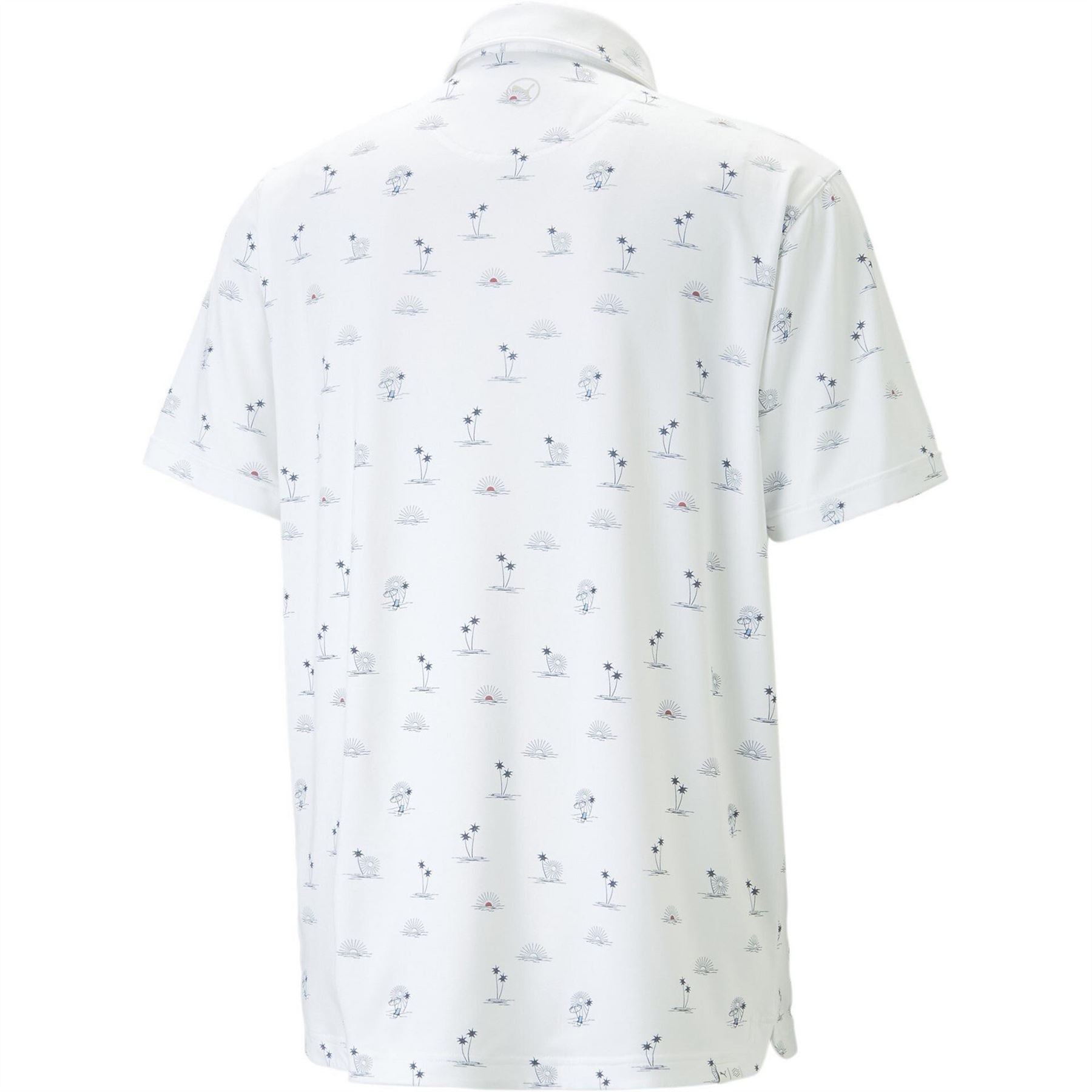 Puma Mens Cloudspun Horizons Golf Polo Shirt