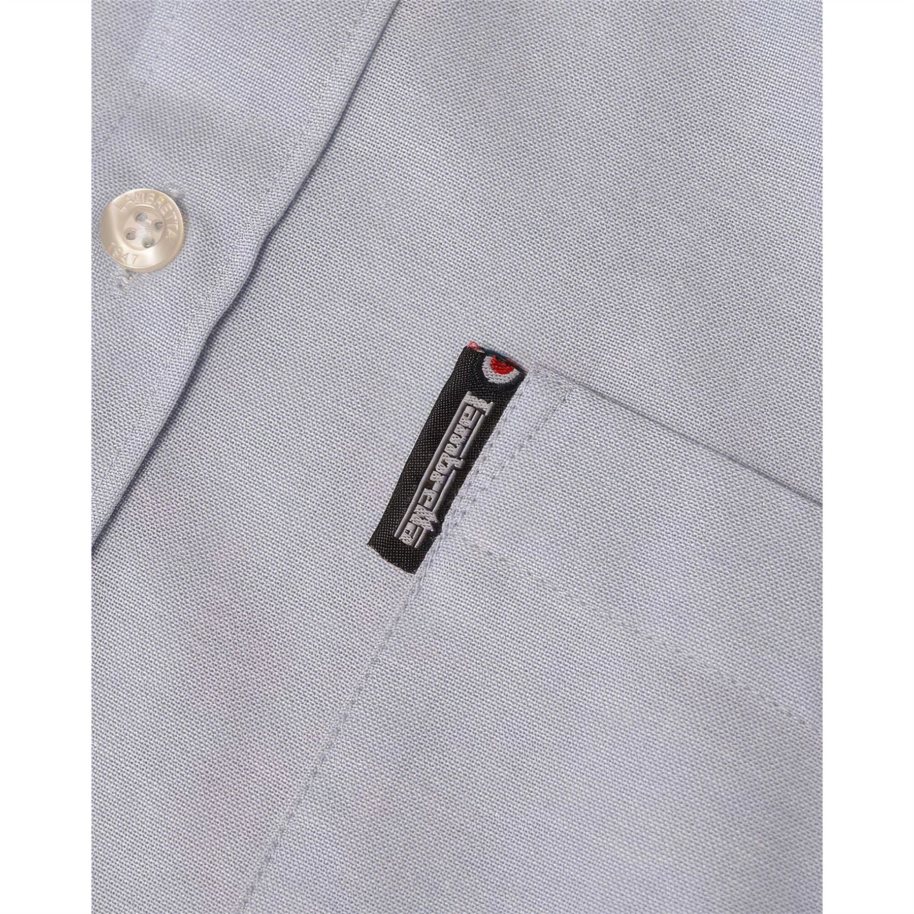 Lambretta Long Sleeve Regular Fit Oxford Shirt