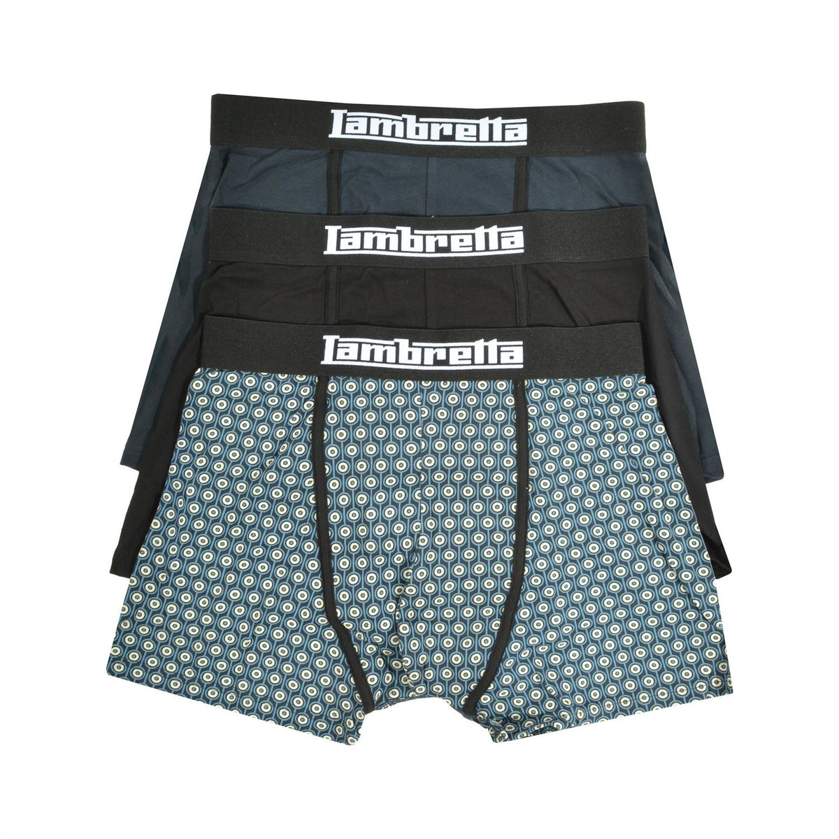 Lambretta Target 3 Pack Boxers