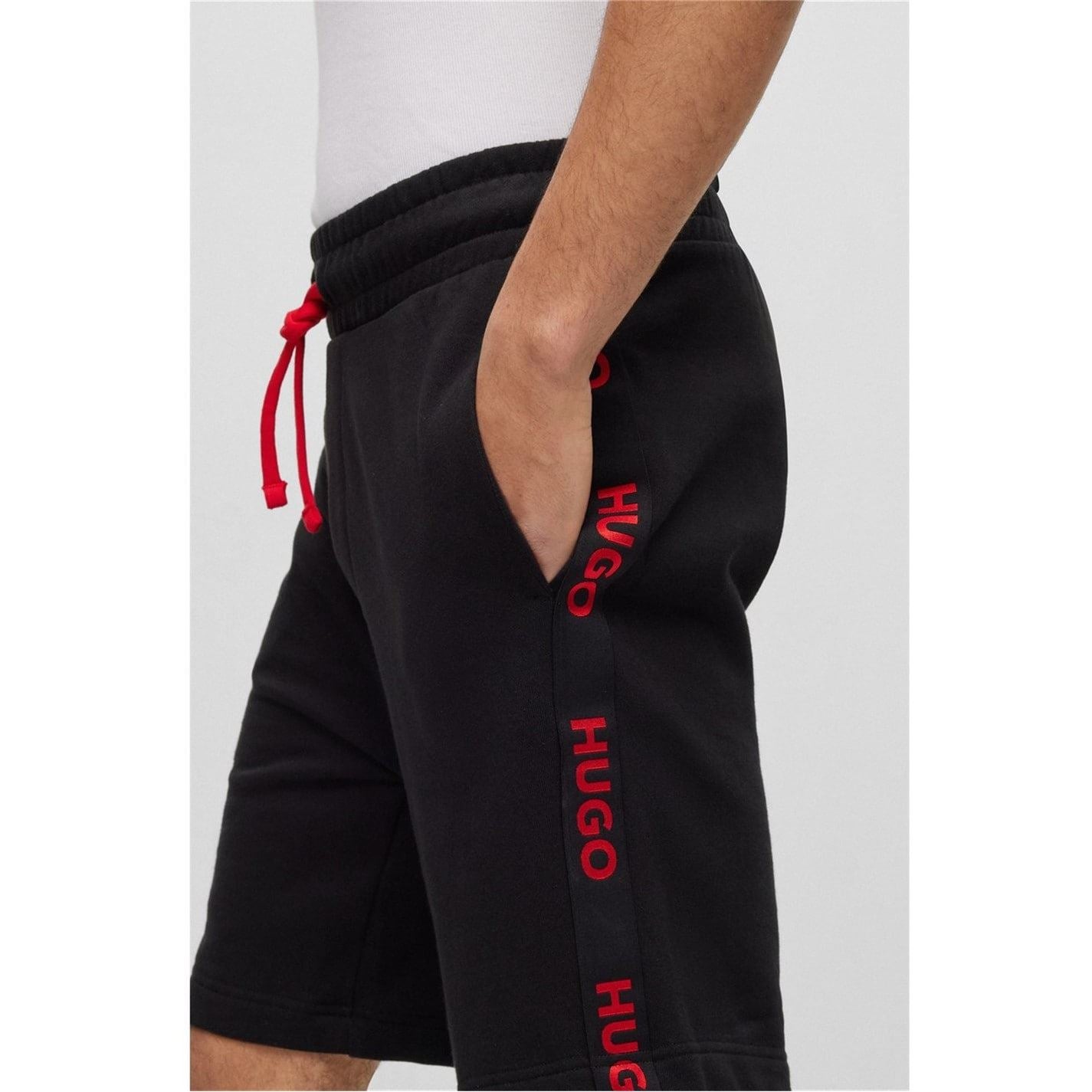 Hugo Bodywear Sporty Logo Shorts With Logo Tape Detail