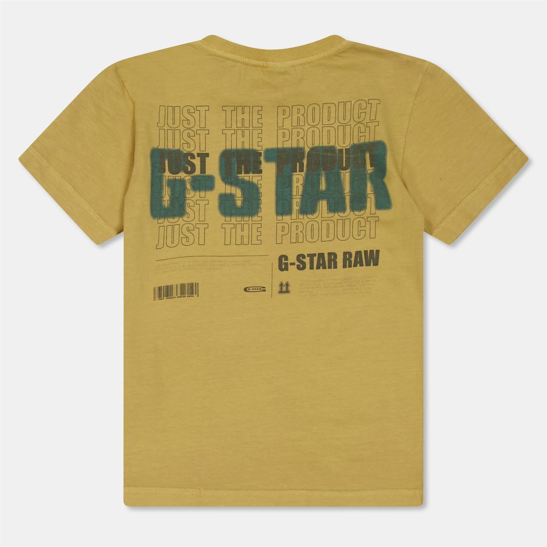 G Star Crew Neck Short Sleeve Jersey T-Shirt