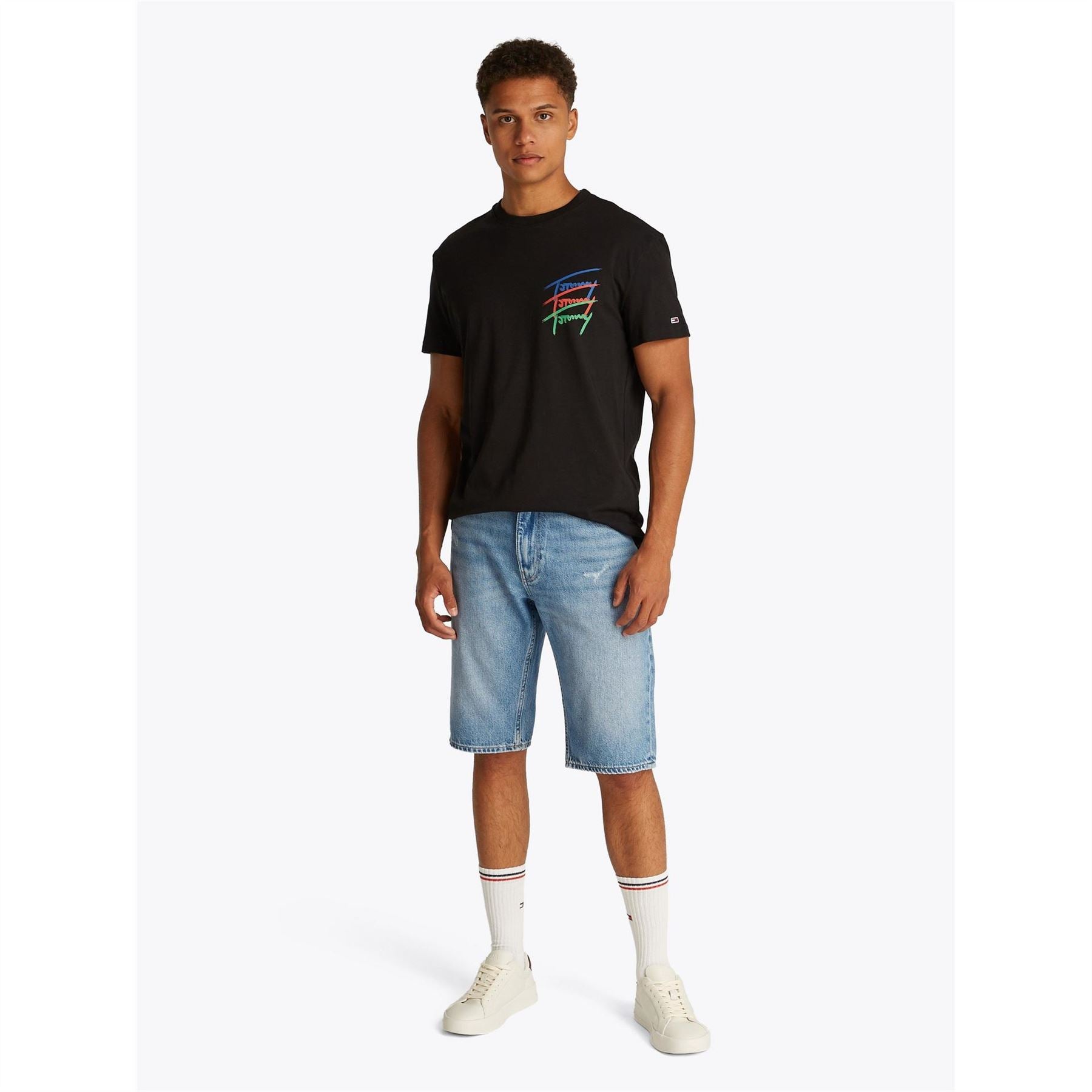 Tommy Jeans Tjm Twisted Signature Regular Fit T-Shirt