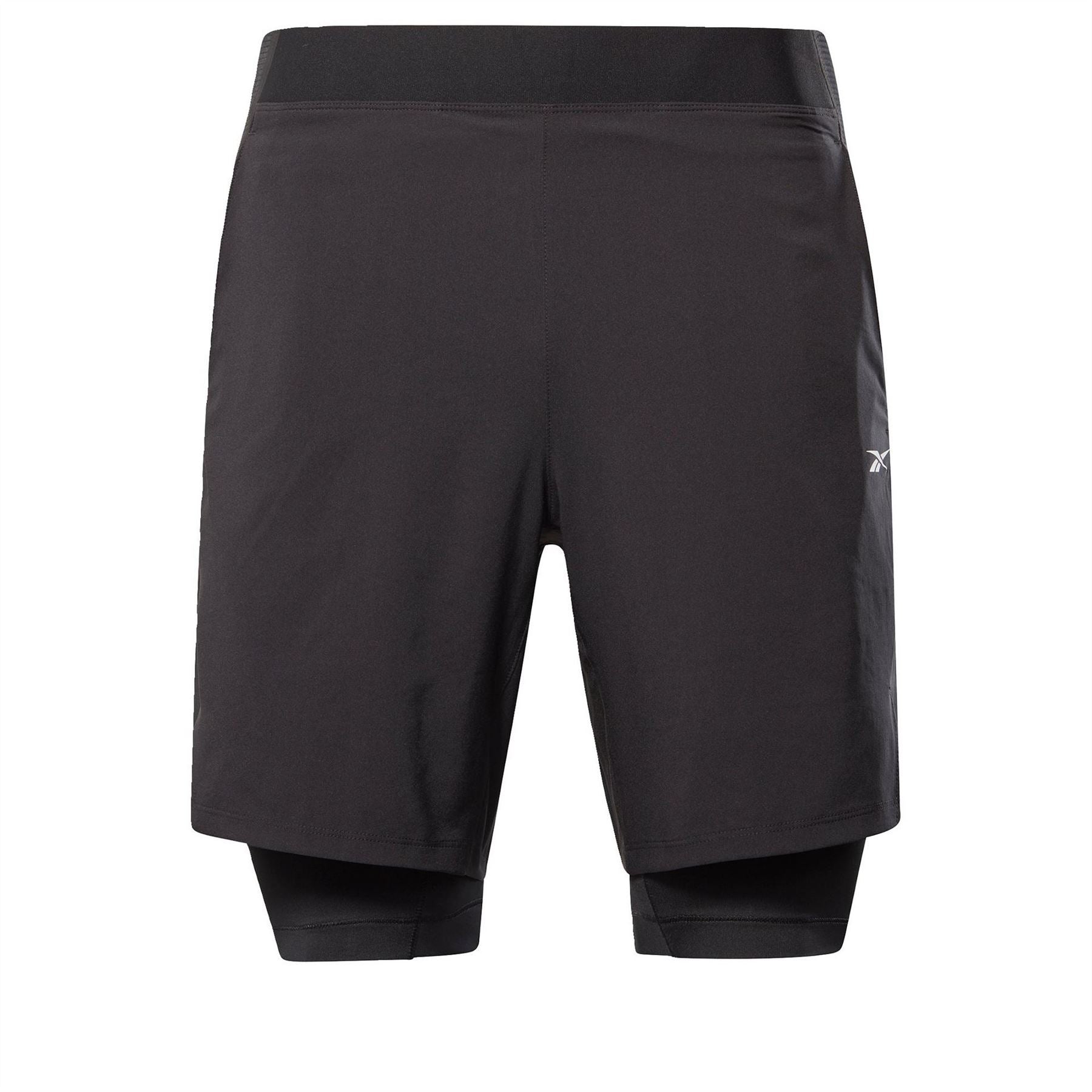 Reebok Mens Two In One Shorts