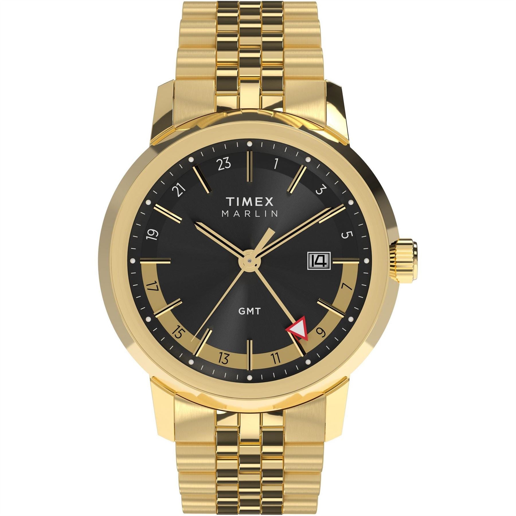 Timex Marlin Sn62 Dress Steel Jubilee Strap Analogue Watch