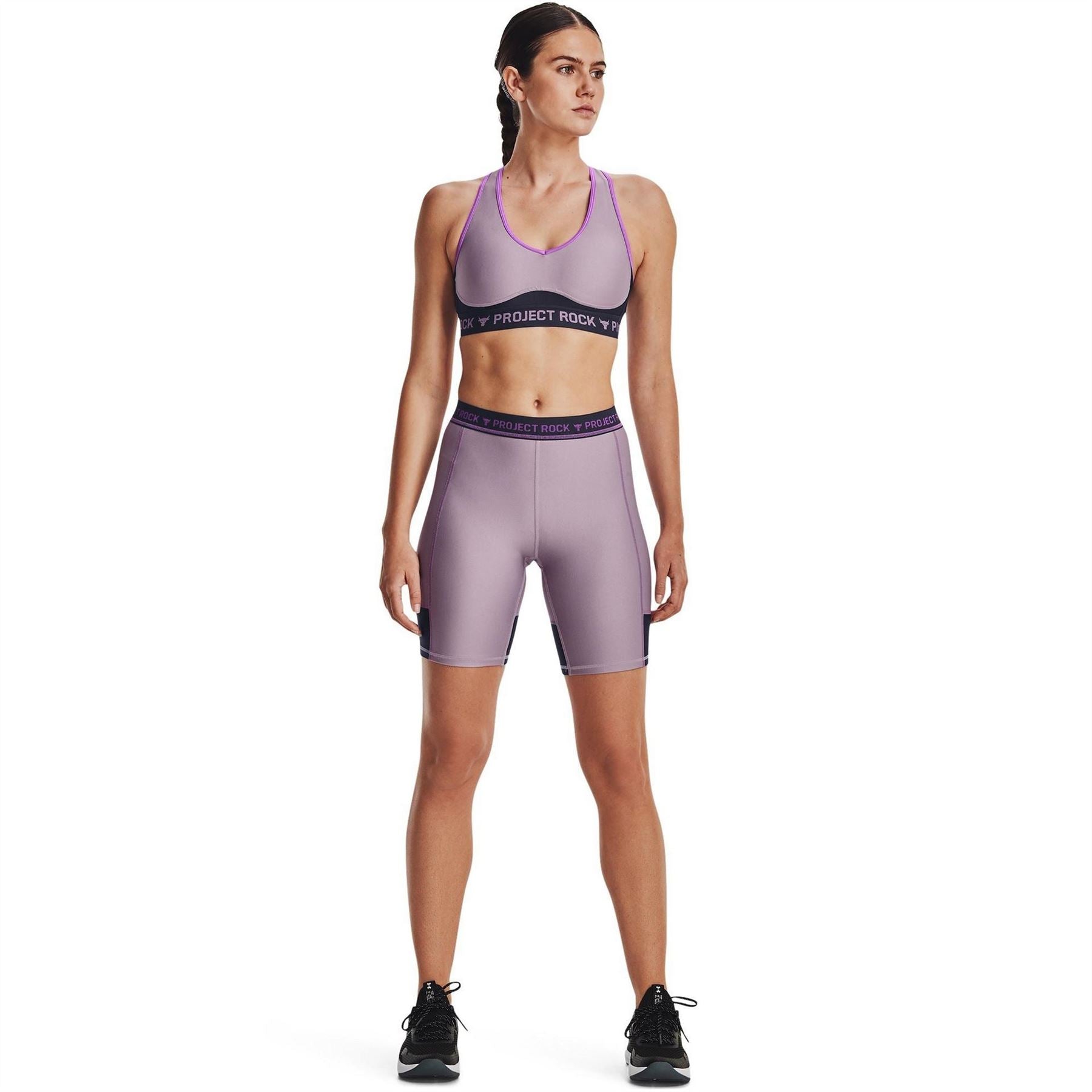 Under Armour Womens Armour Ua Pjt Rck Bike Short Gym