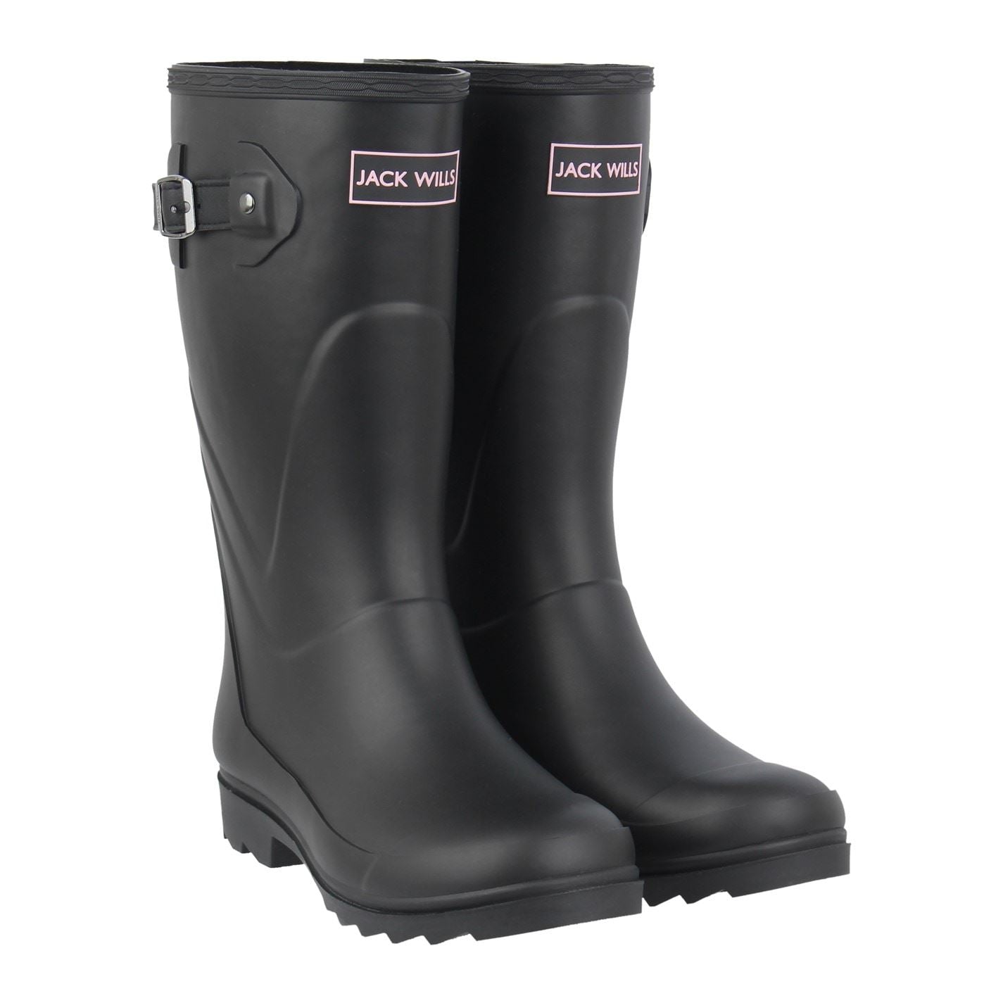 Jack Wills Tall Wellington Lug Sole Boots