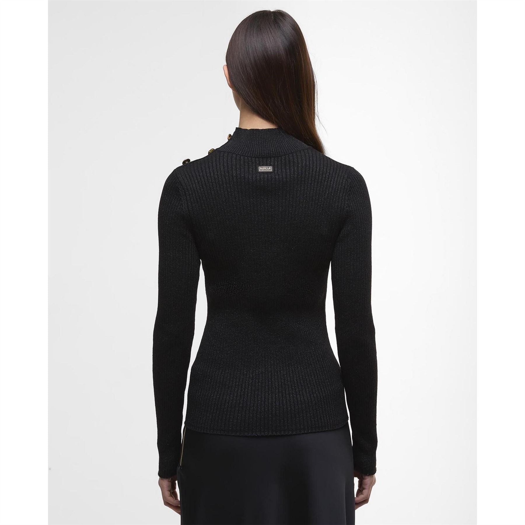 Barbour International Ribbed Jumper