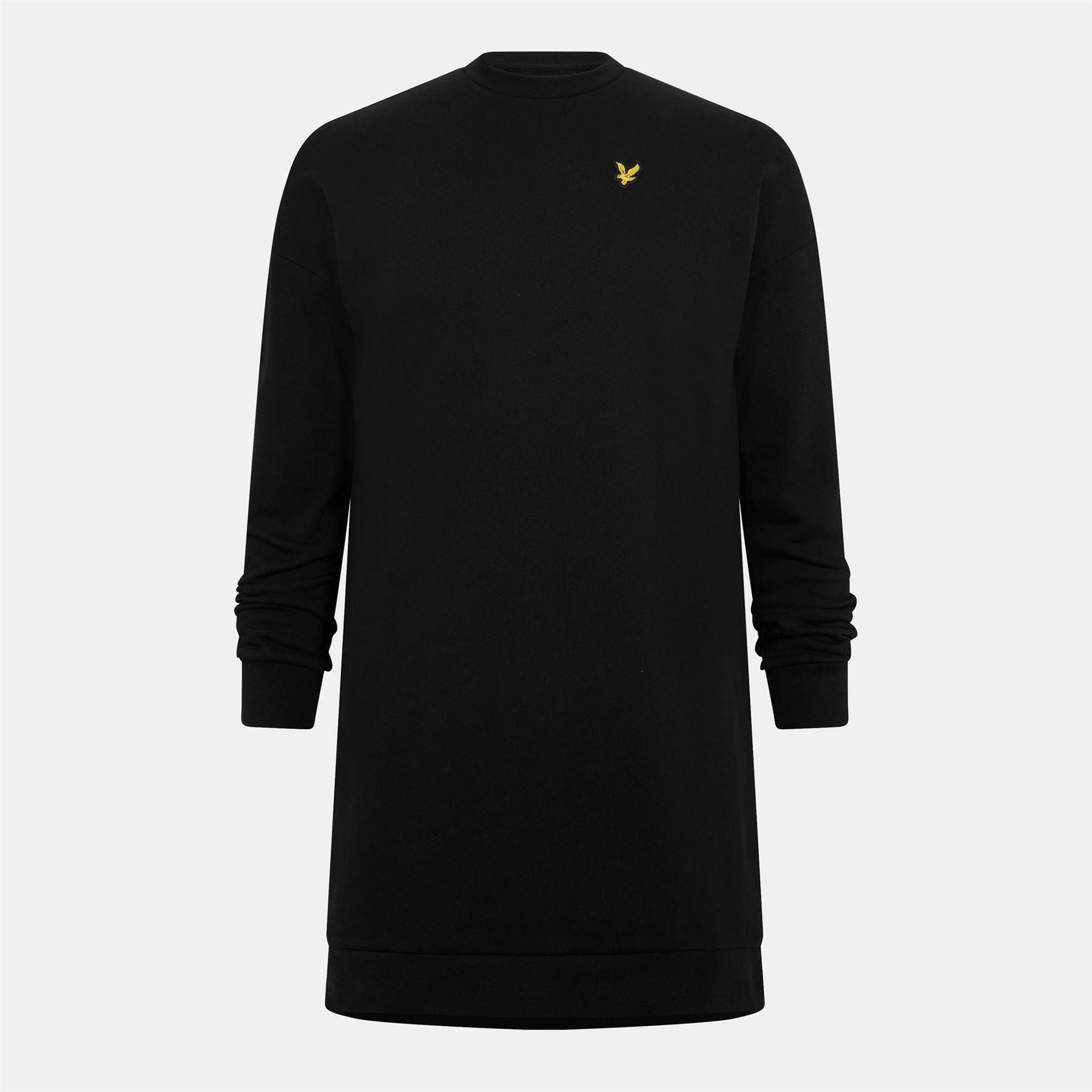Lyle and Scott Hooded Mini Sweatshirt Dress