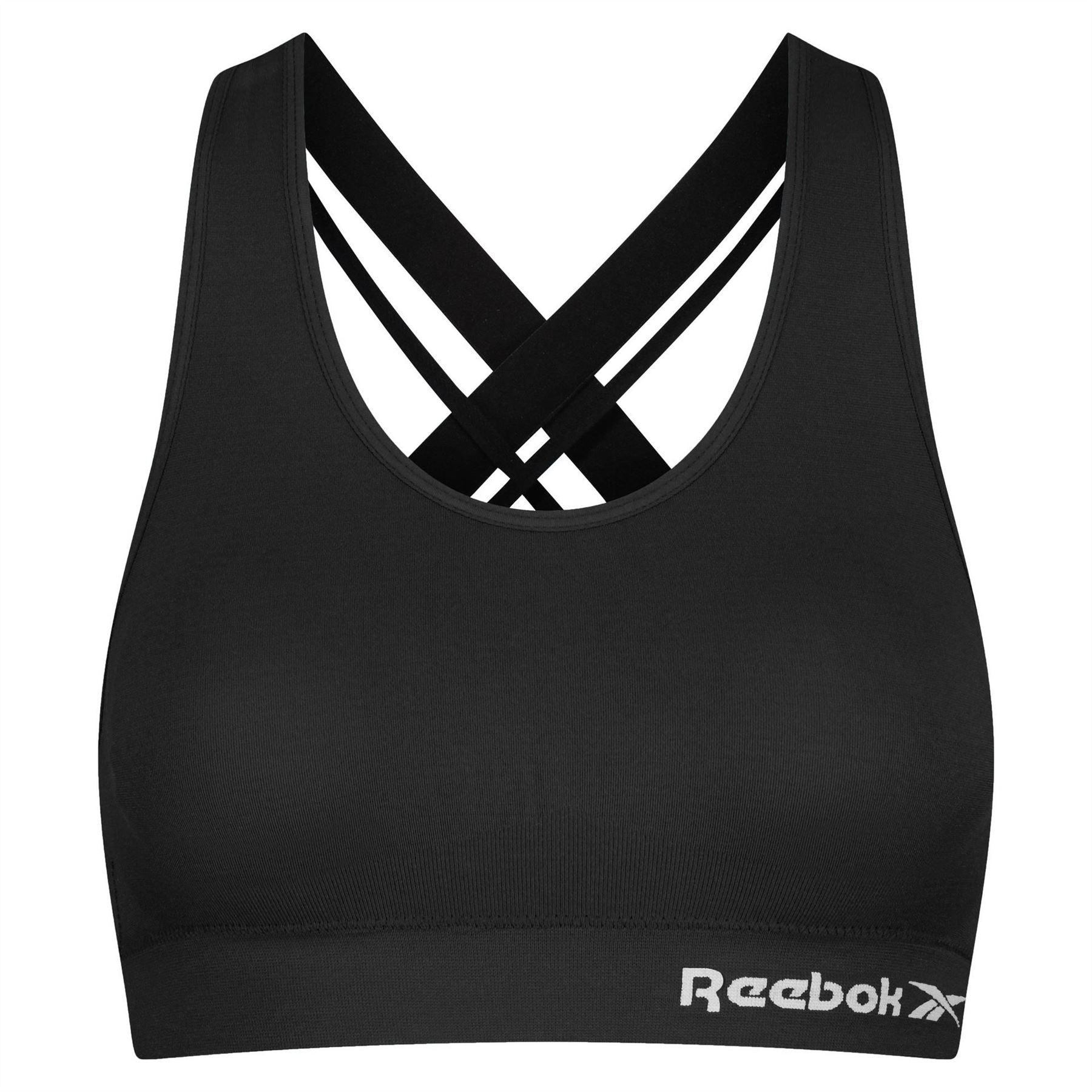 Reebok Womens Crop Top Bra Alexa