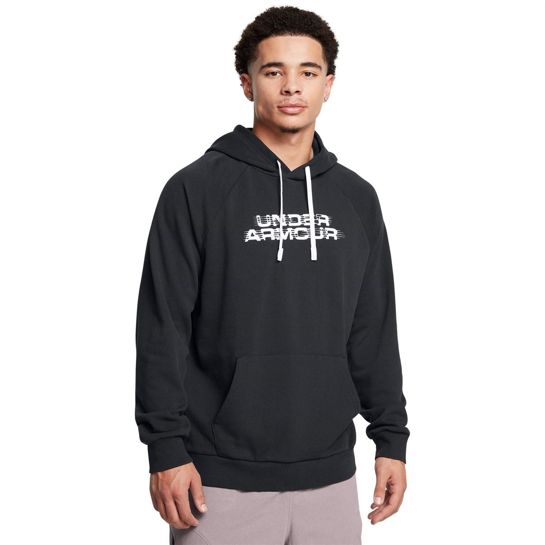 Under Armour UA Rival Hooded Neck Long Sleeve Raglan Top