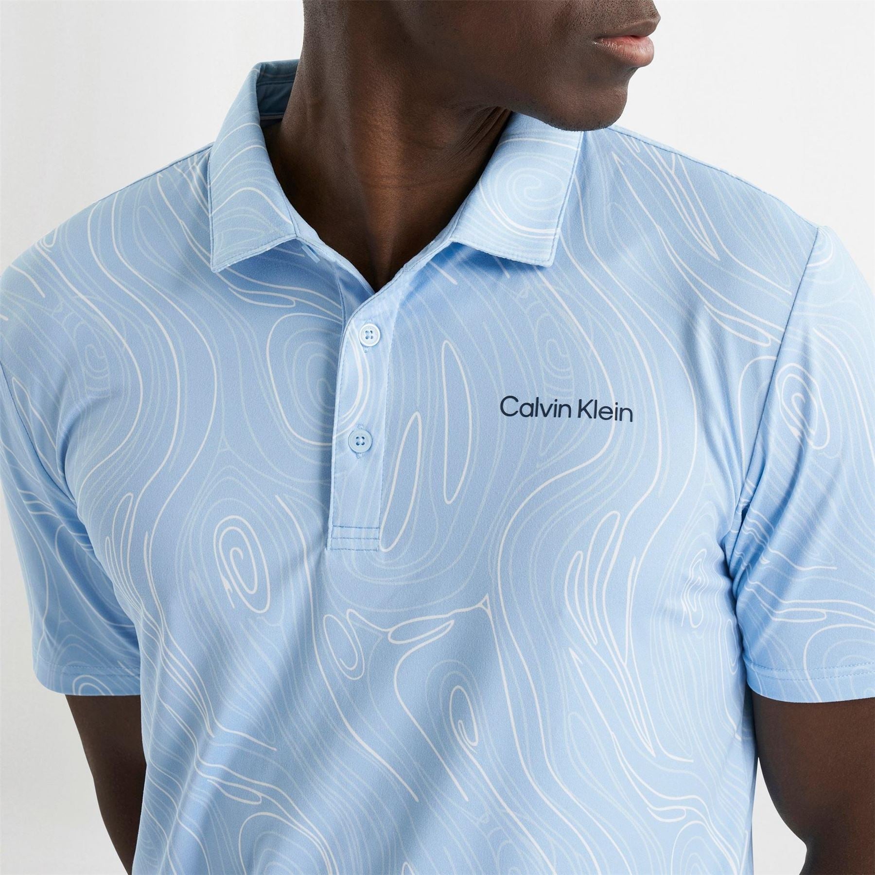 Calvin Klein Golf Short Sleeve Performance Polo Shirt