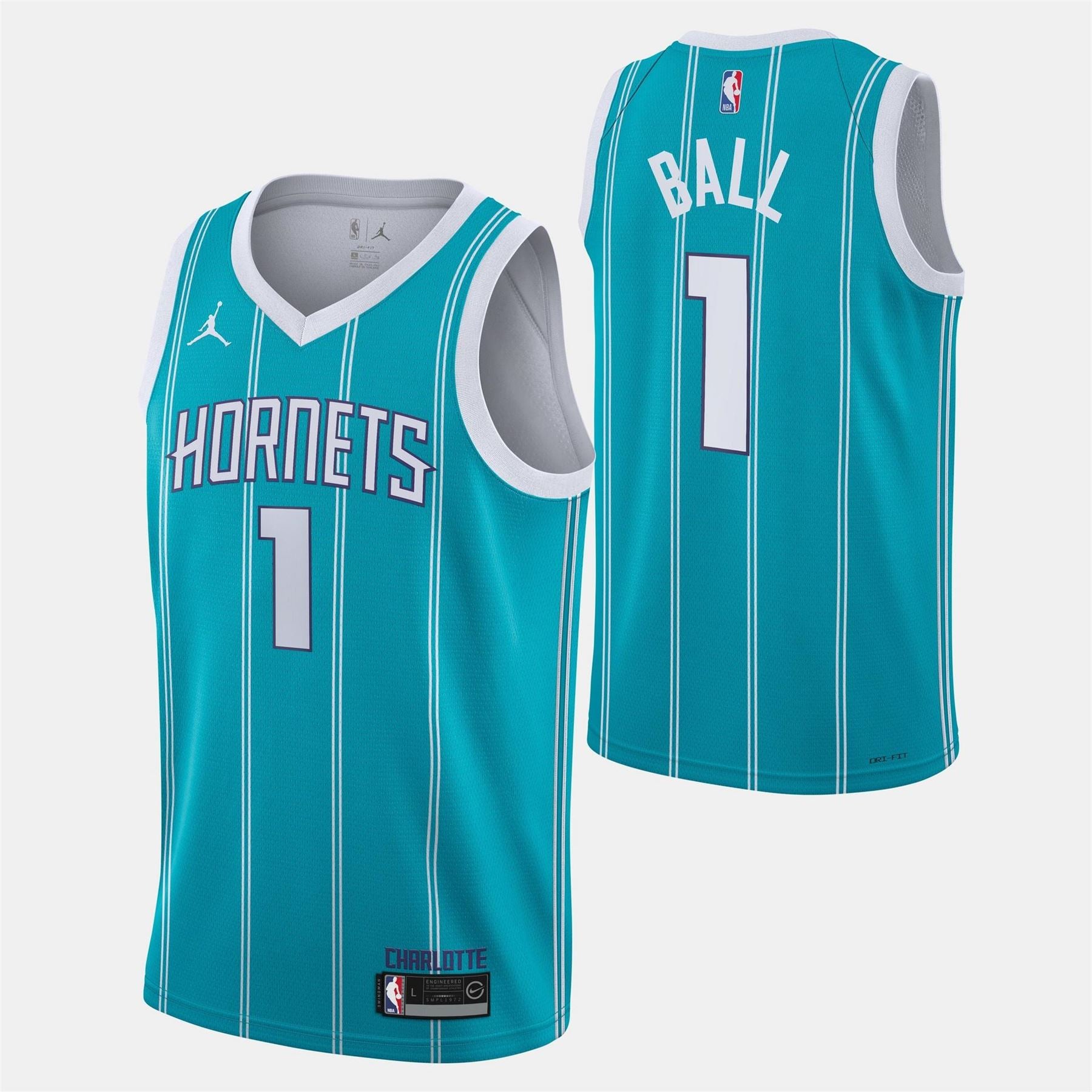 Nike Hornets Home Jersey 25 26 Kids