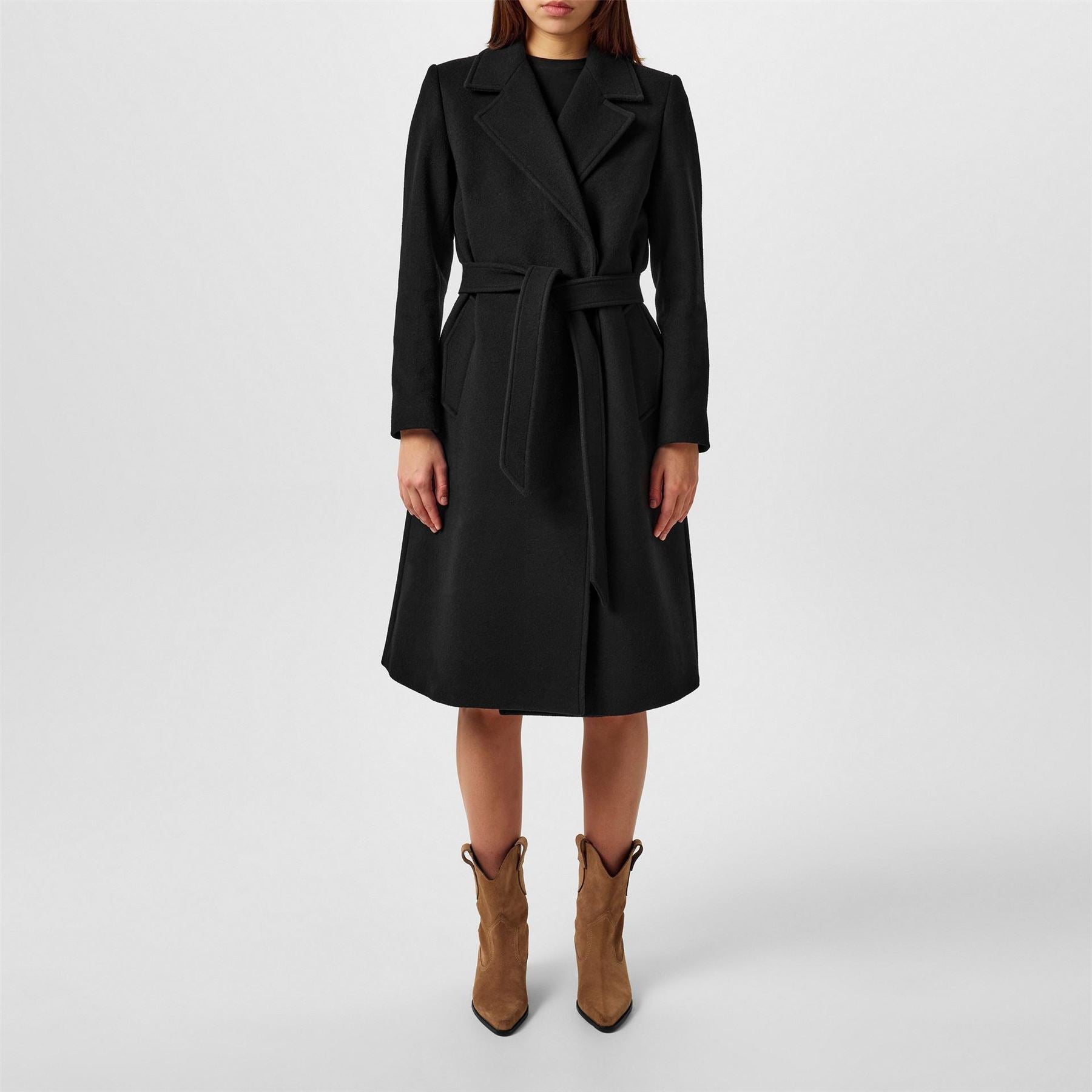Barbour Wool Trench Coat