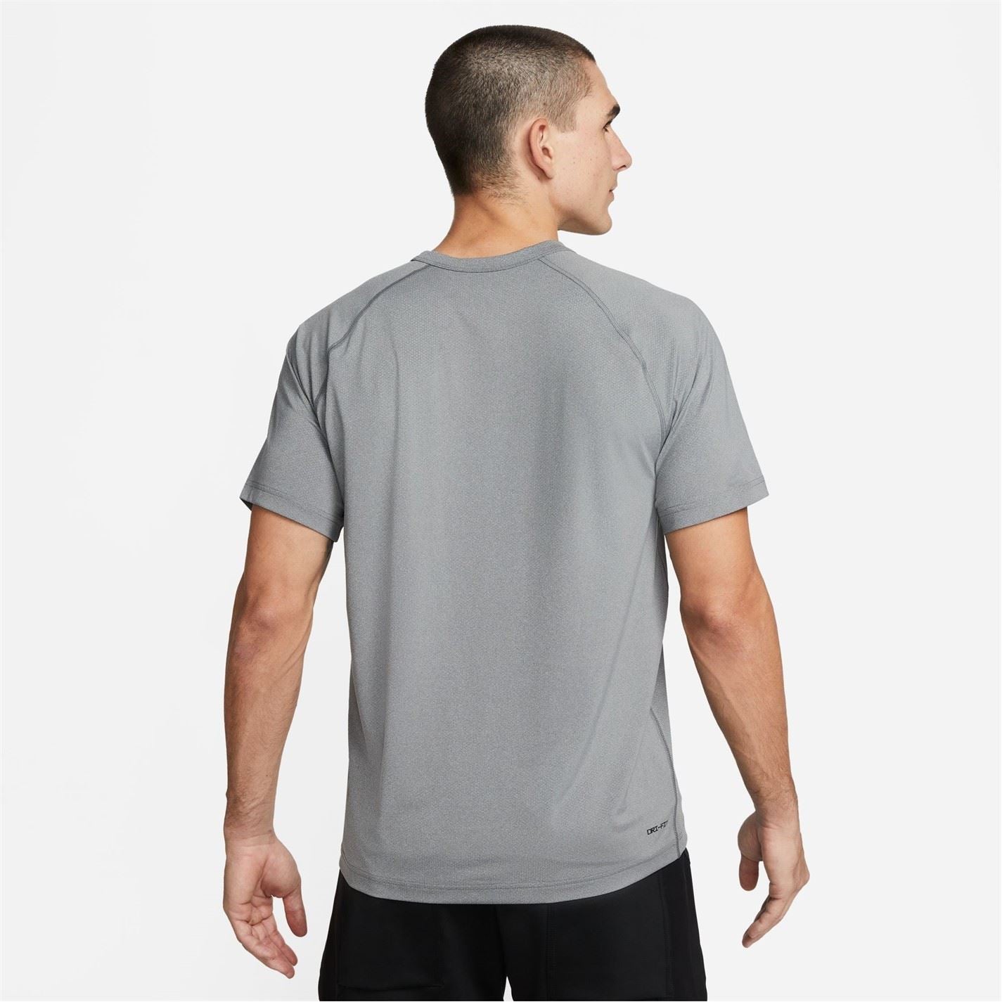 Nike Mens Dri Fit Ready Short Sleeve Fitness Top
