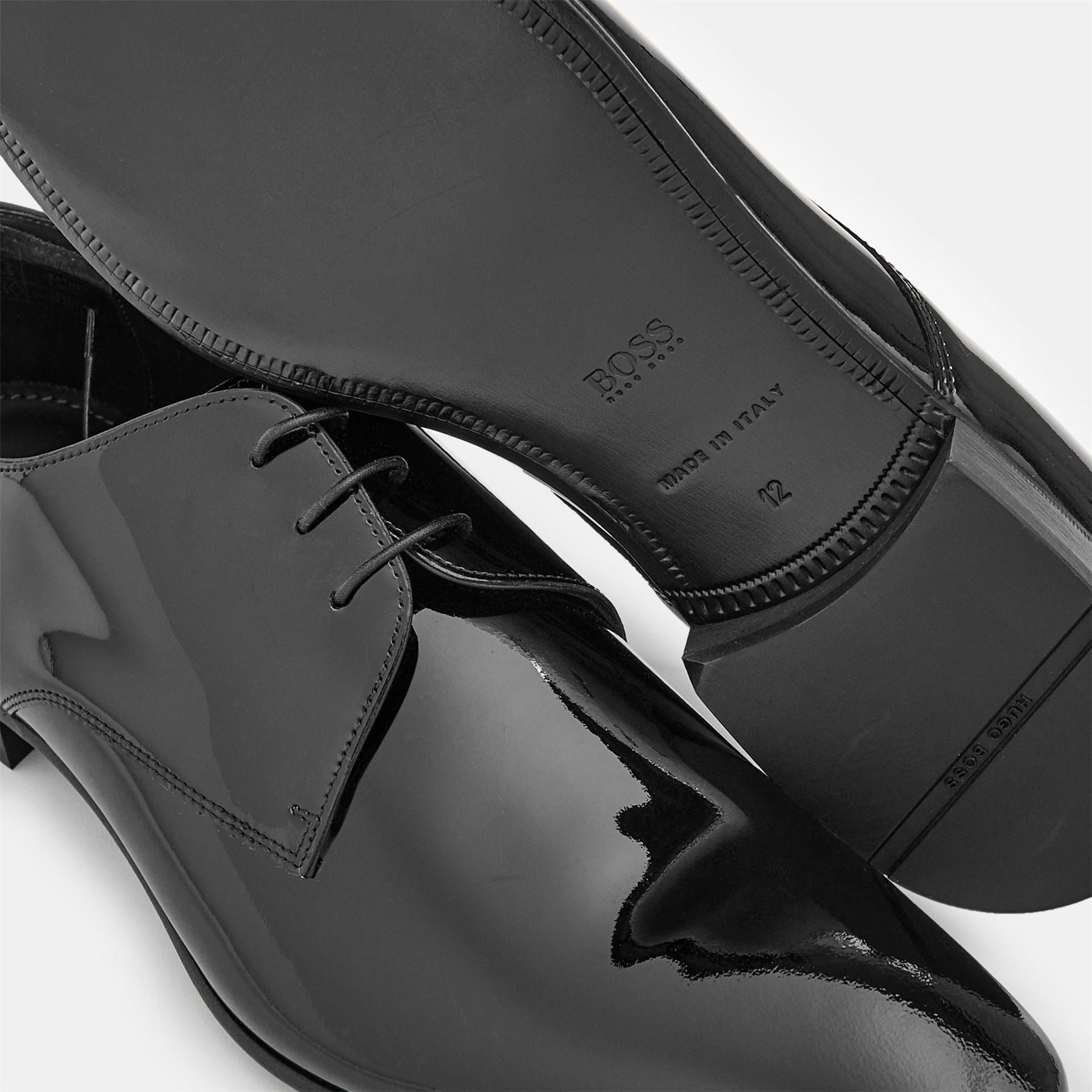 Boss Cristallo Almond Toe Lace-Up Oxfords