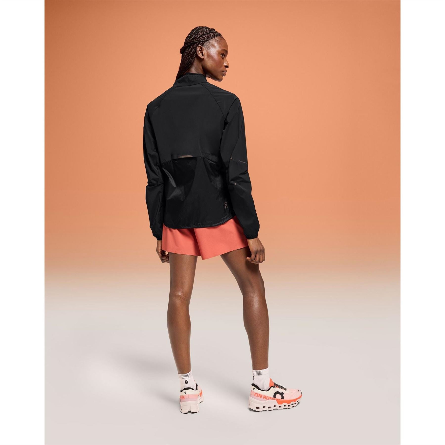 On Weather Resistant Moisture Wicking Performance Running Jacket