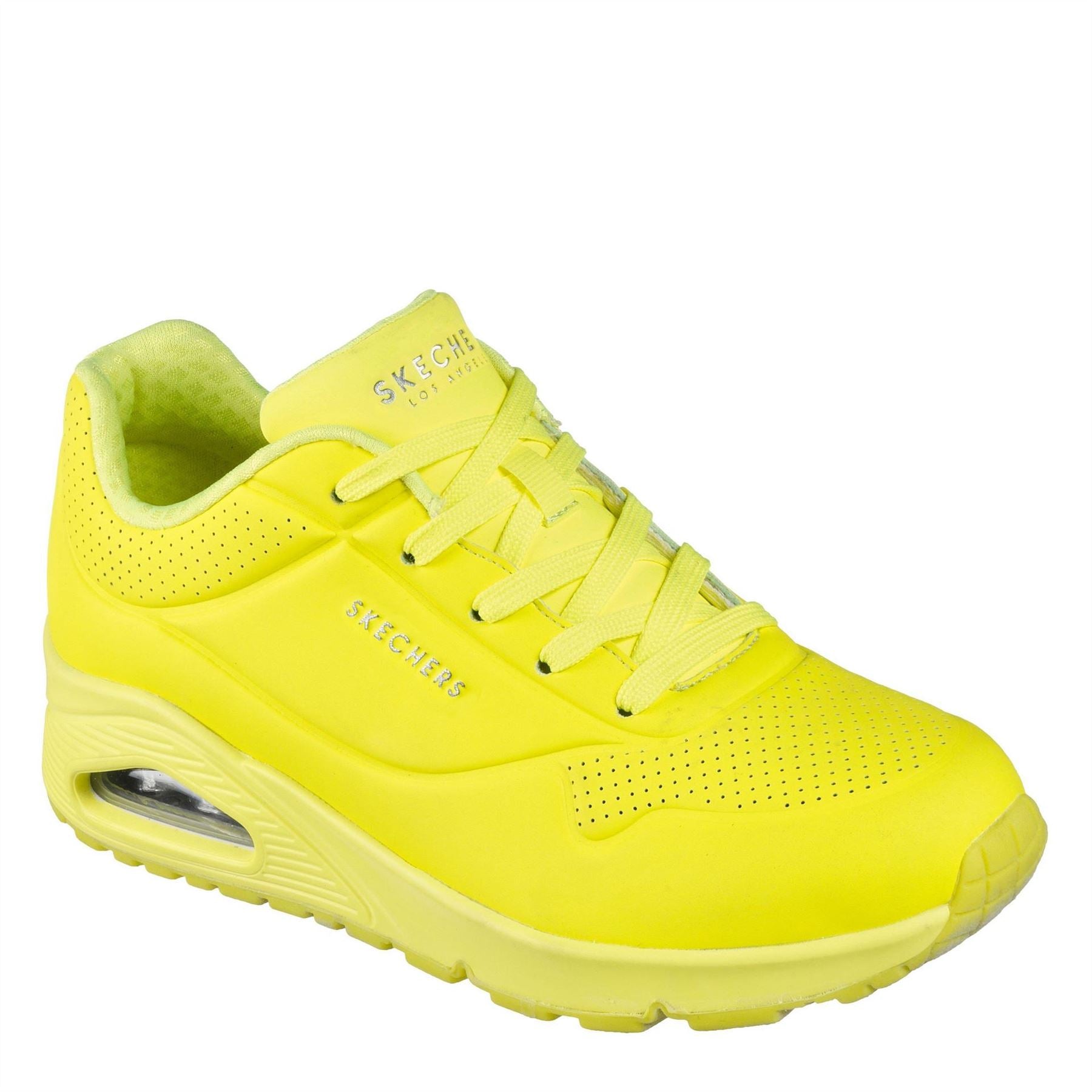 Skechers Durabuck Lace Up Classic Low Top Trainers