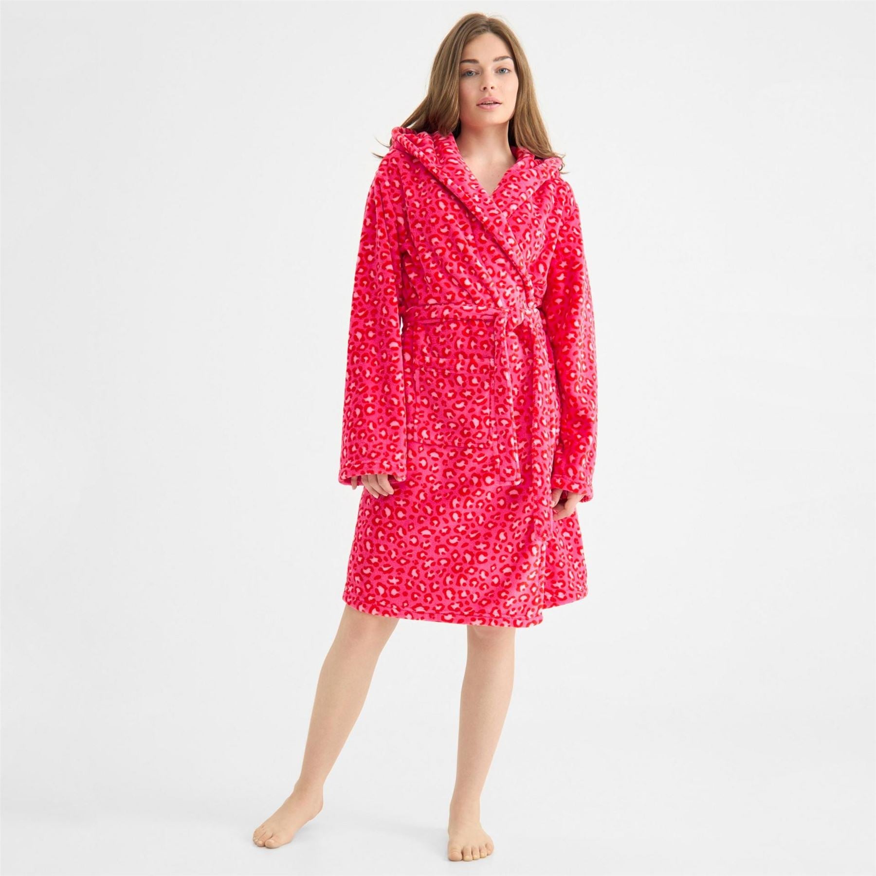 Urban Threads Fleece Dressing Gown