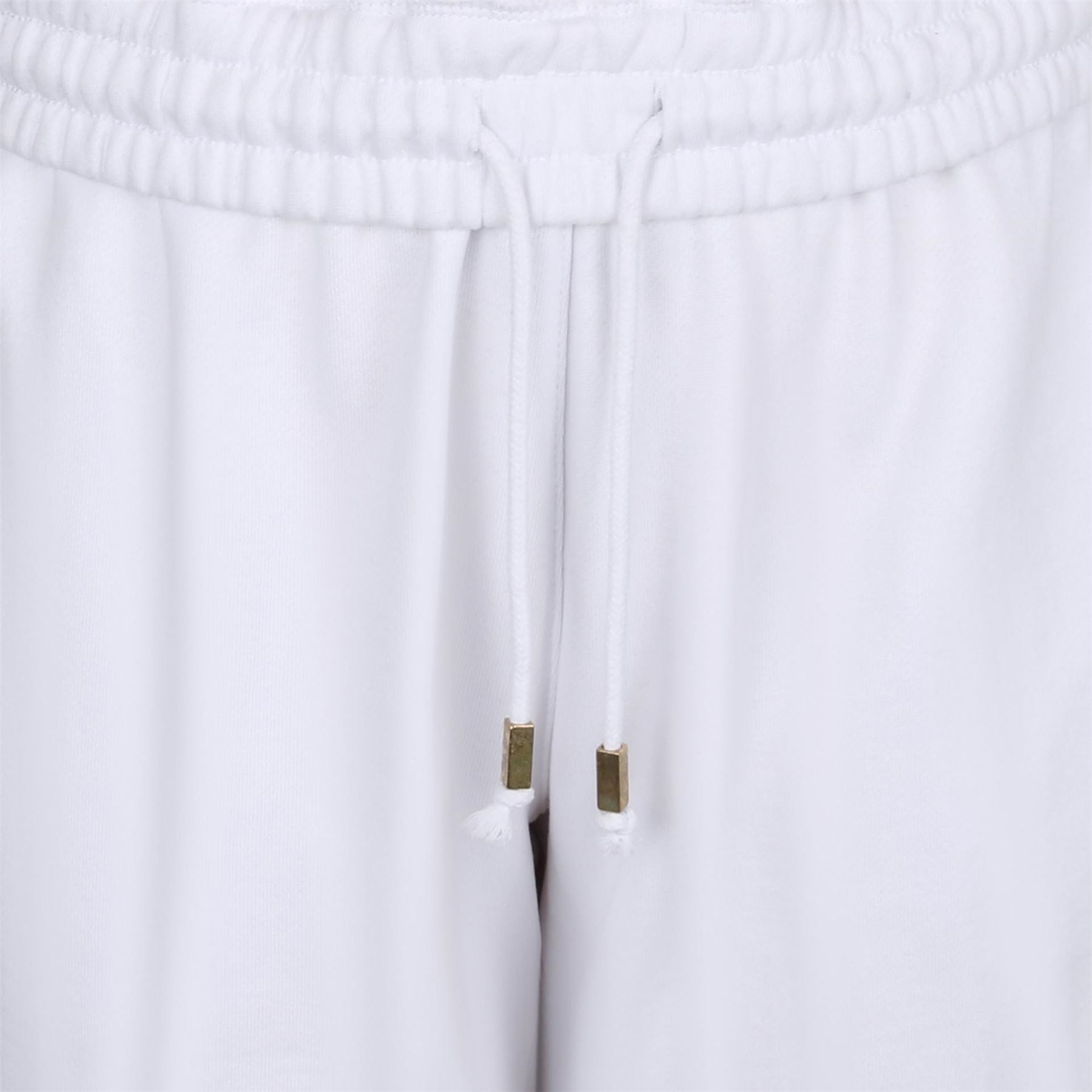 Biba Logo Solid Patterned Straight Joggers