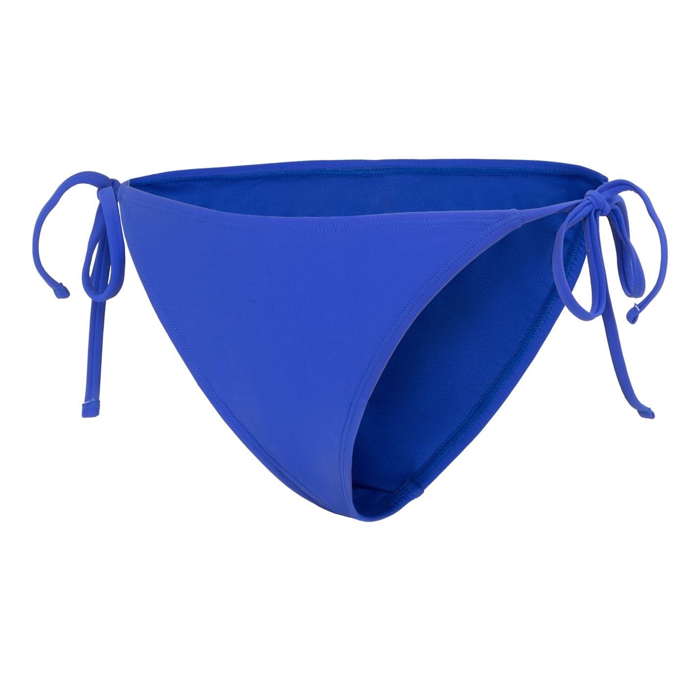 SoulCal Solid Patterned Tie Closure Bikini Bottom
