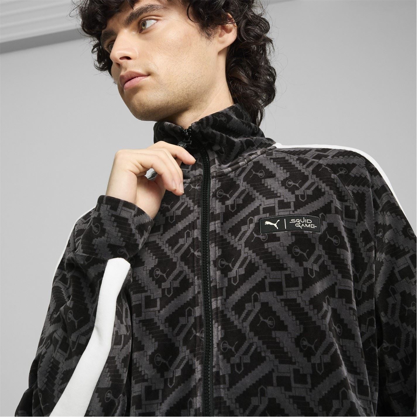 Puma Mens X Squid Game T7 Iconic Track Ja Tracksuit Top