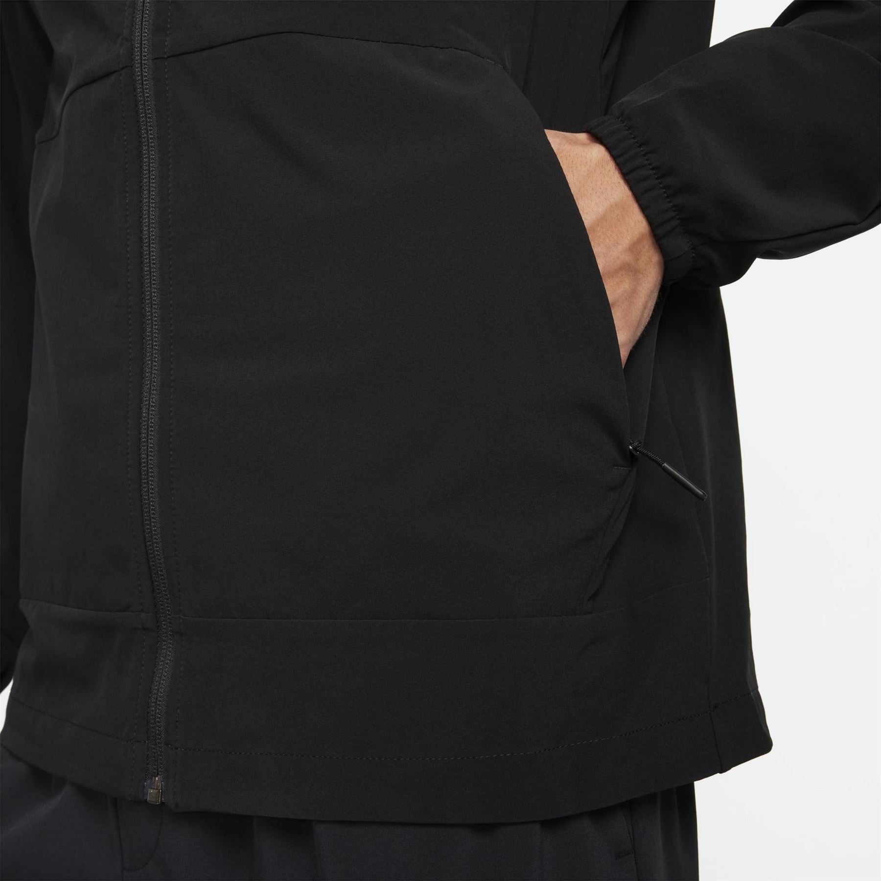 Nike Unlimited Hooded Performance Jacket with Zipped Pocket
