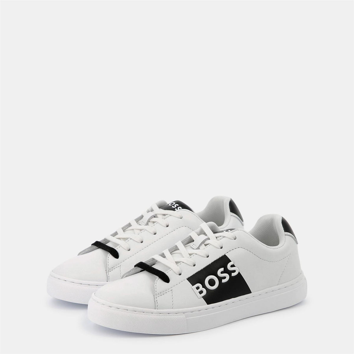 Boss Side Logo Low Top Trainers