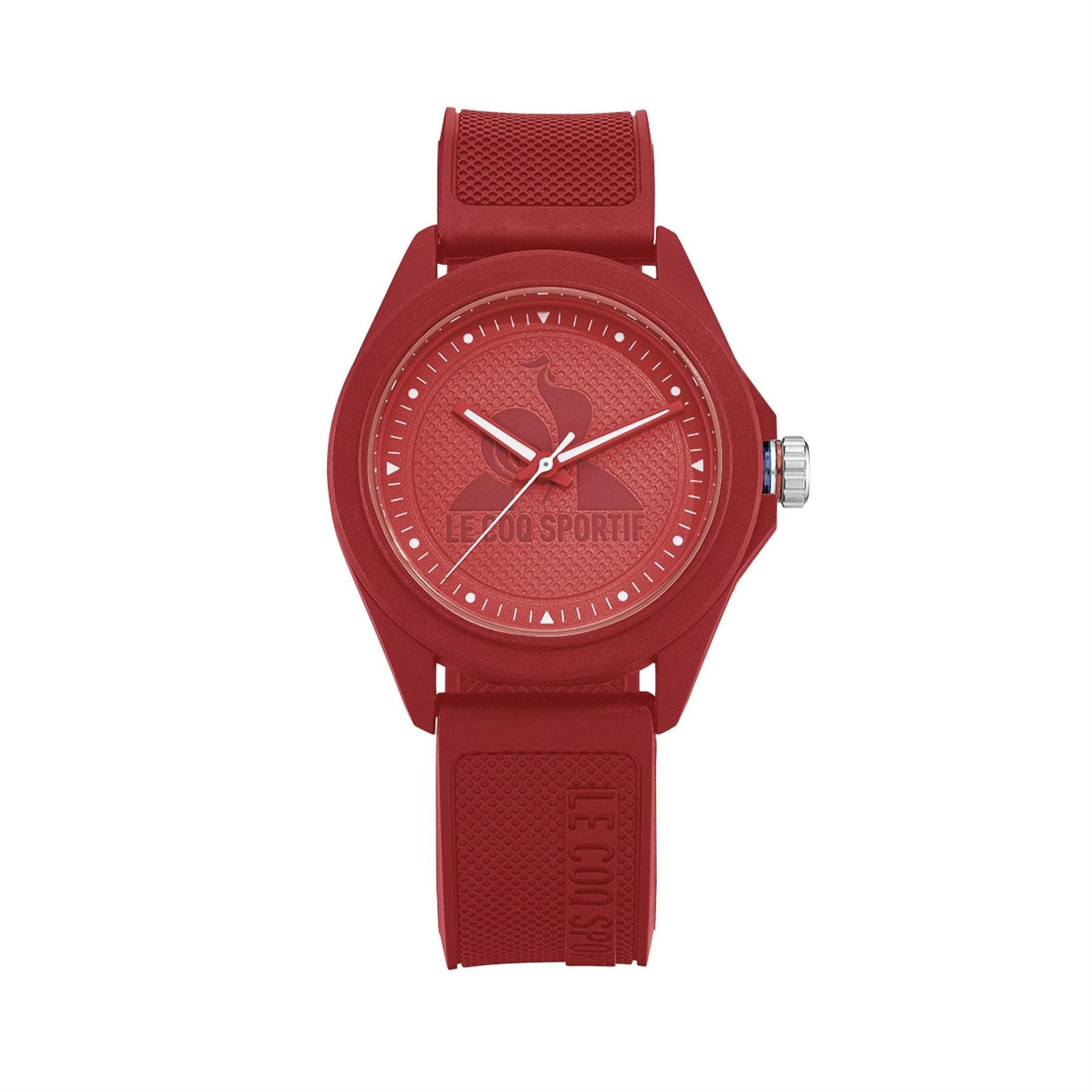 Le Coq Sportif Red Quartz 36mm Digital Watch