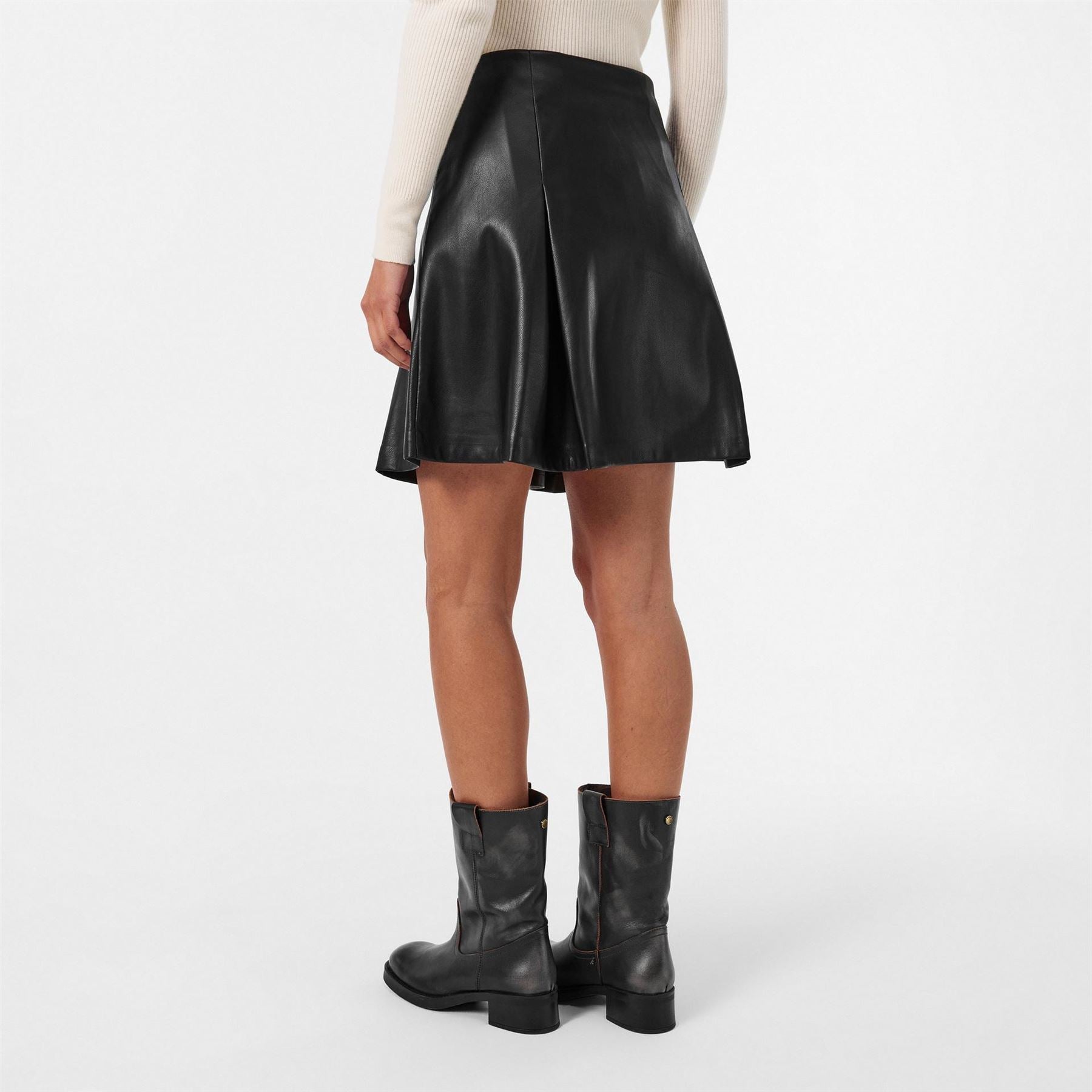 DKNY Pu Mini Skirt
