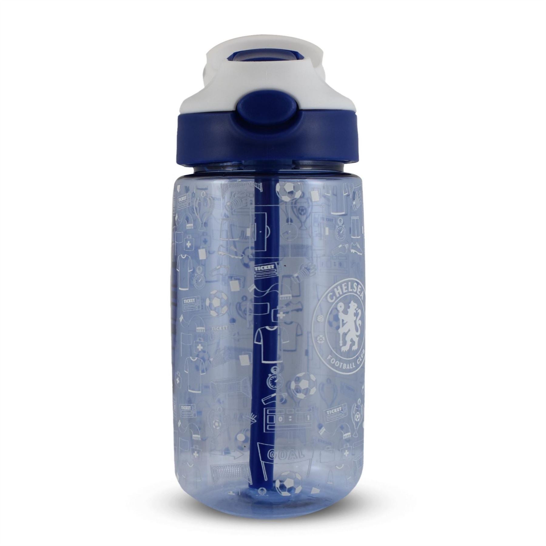 Team 480ml Plastic Football Water Bottle