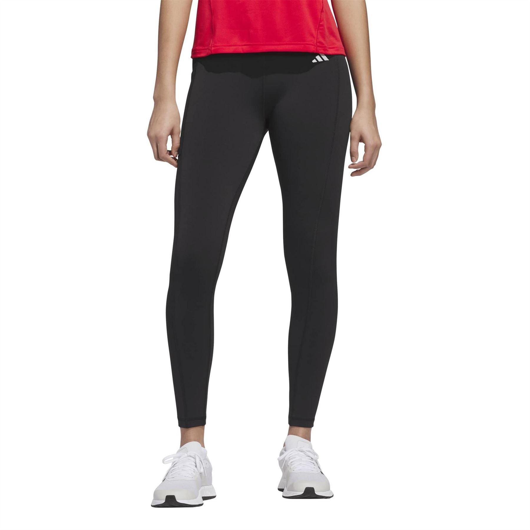 adidas 7/8 Solid Patterned Shapewear Leggings