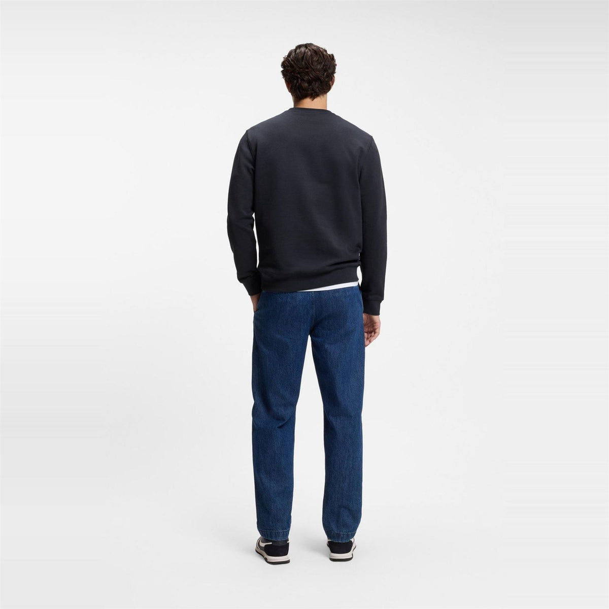 Boss Orange Long Sleeve Premium Cotton Sweatshirt (westart Crew Neck)