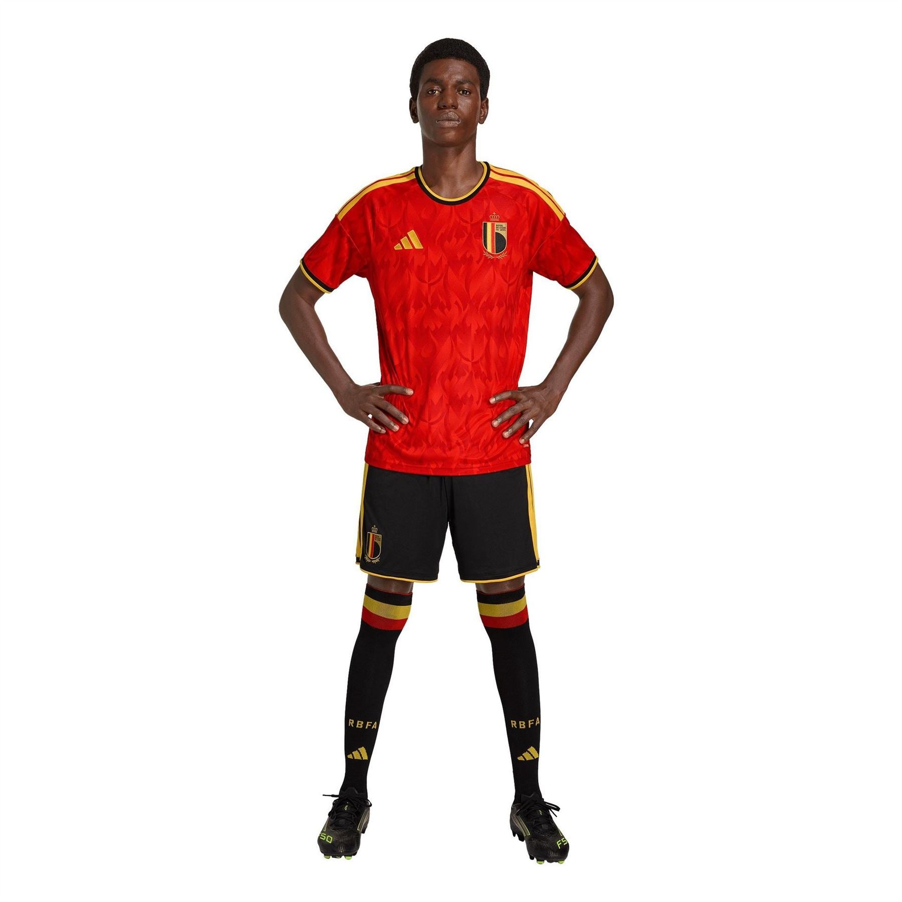 adidas Mens Belgium Home Shorts World Cup 2026
