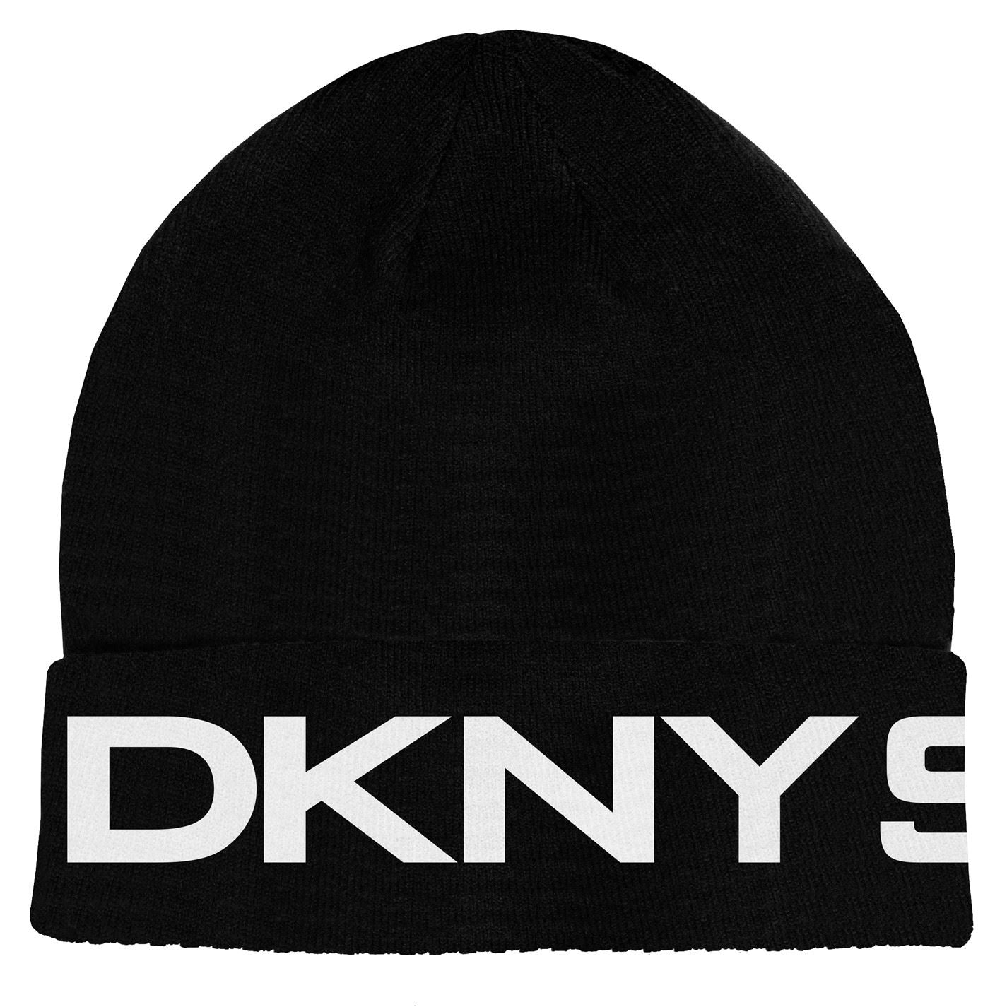 DKNY Lettering Beanie