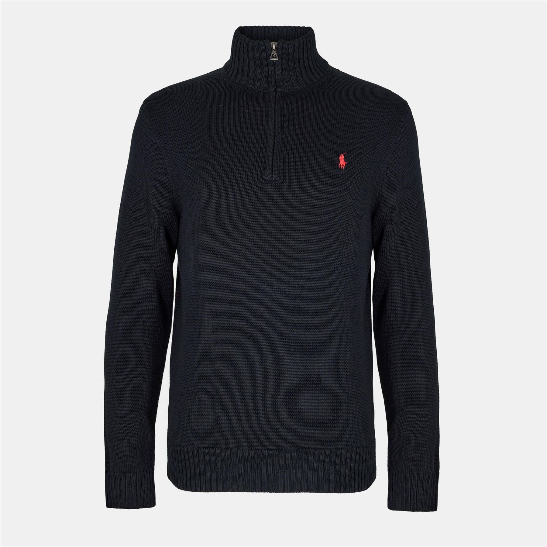 Polo Ralph Lauren Knit Cotton Quarter Zip Jumper