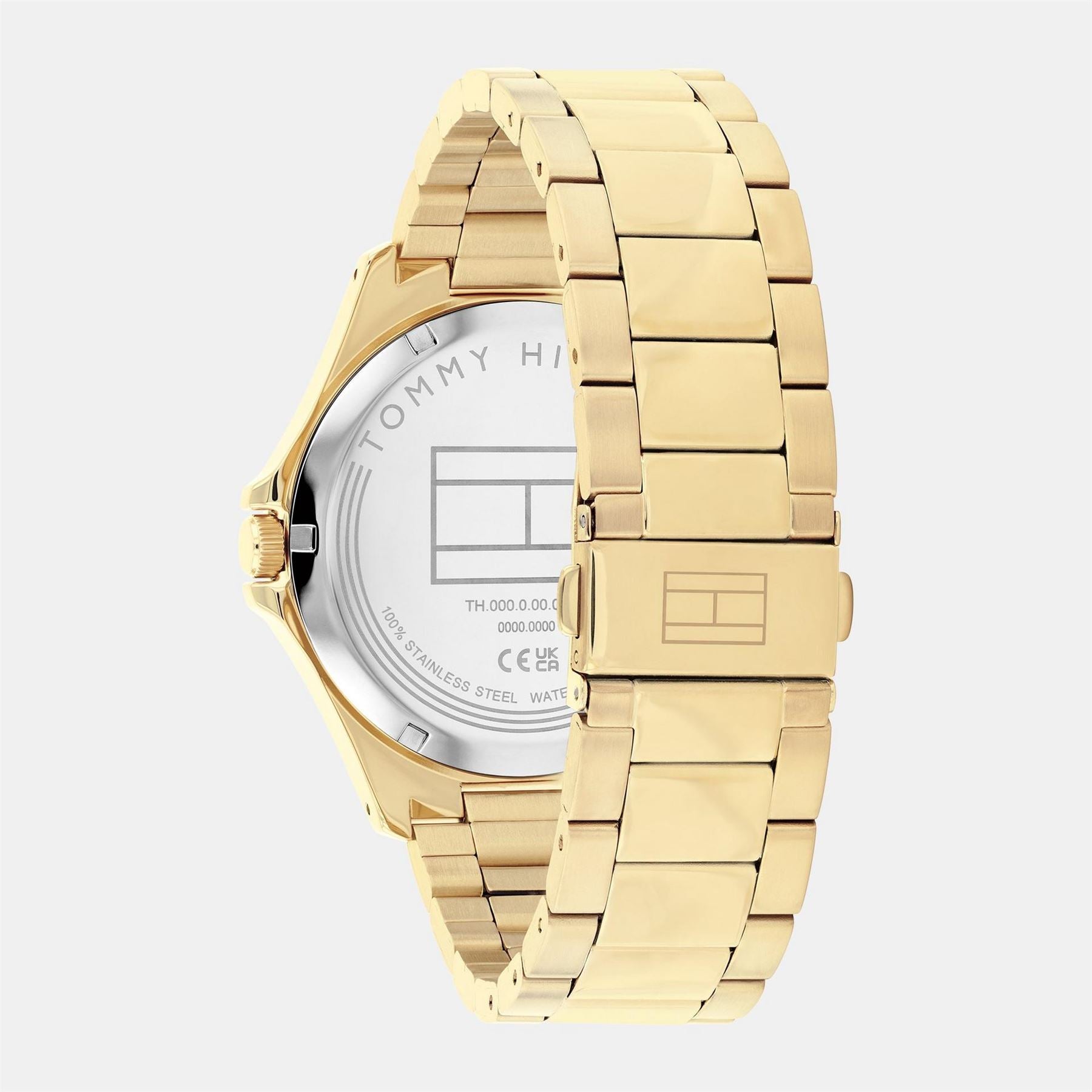 Tommy Hilfiger Hilfiger Mens Gold Plated Bracelet Watch