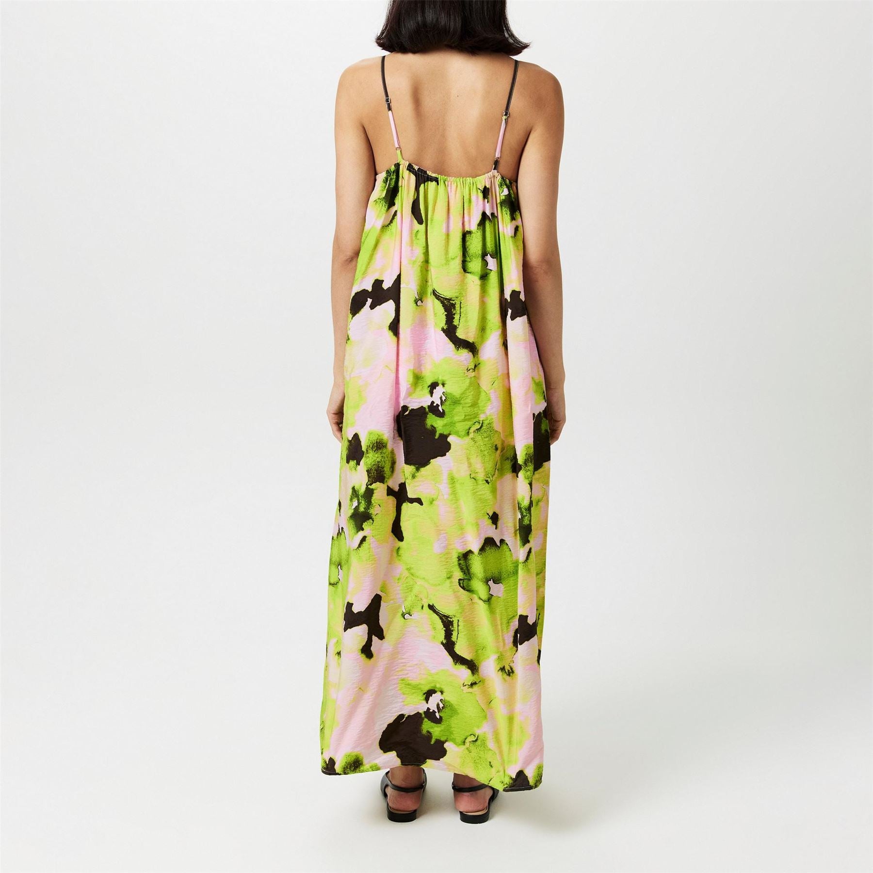 Selected Femme Helinda V-Neck Maxi Slip Dress