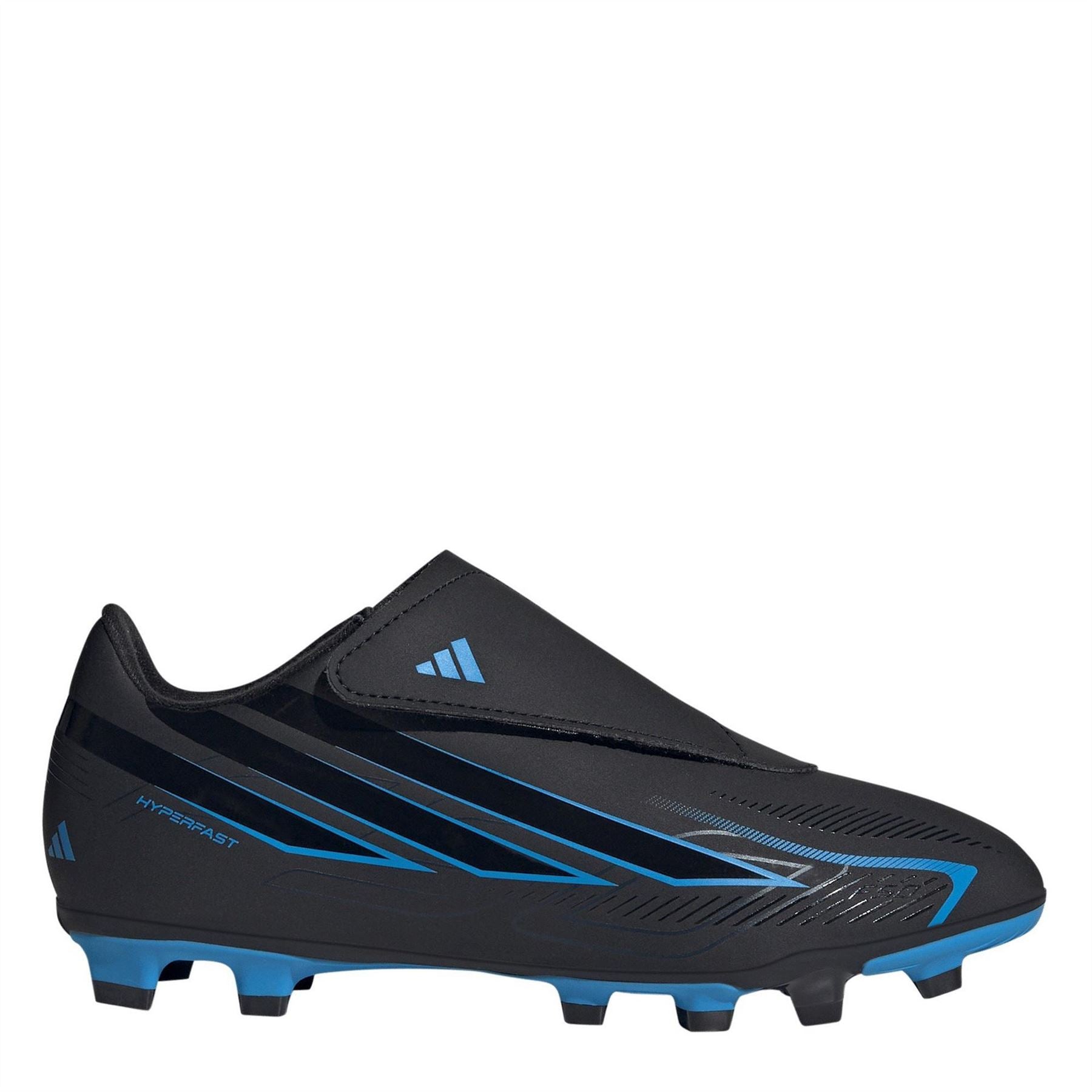 adidas Hyperfast Club Velcro Firm Ground Football Boots Juniors