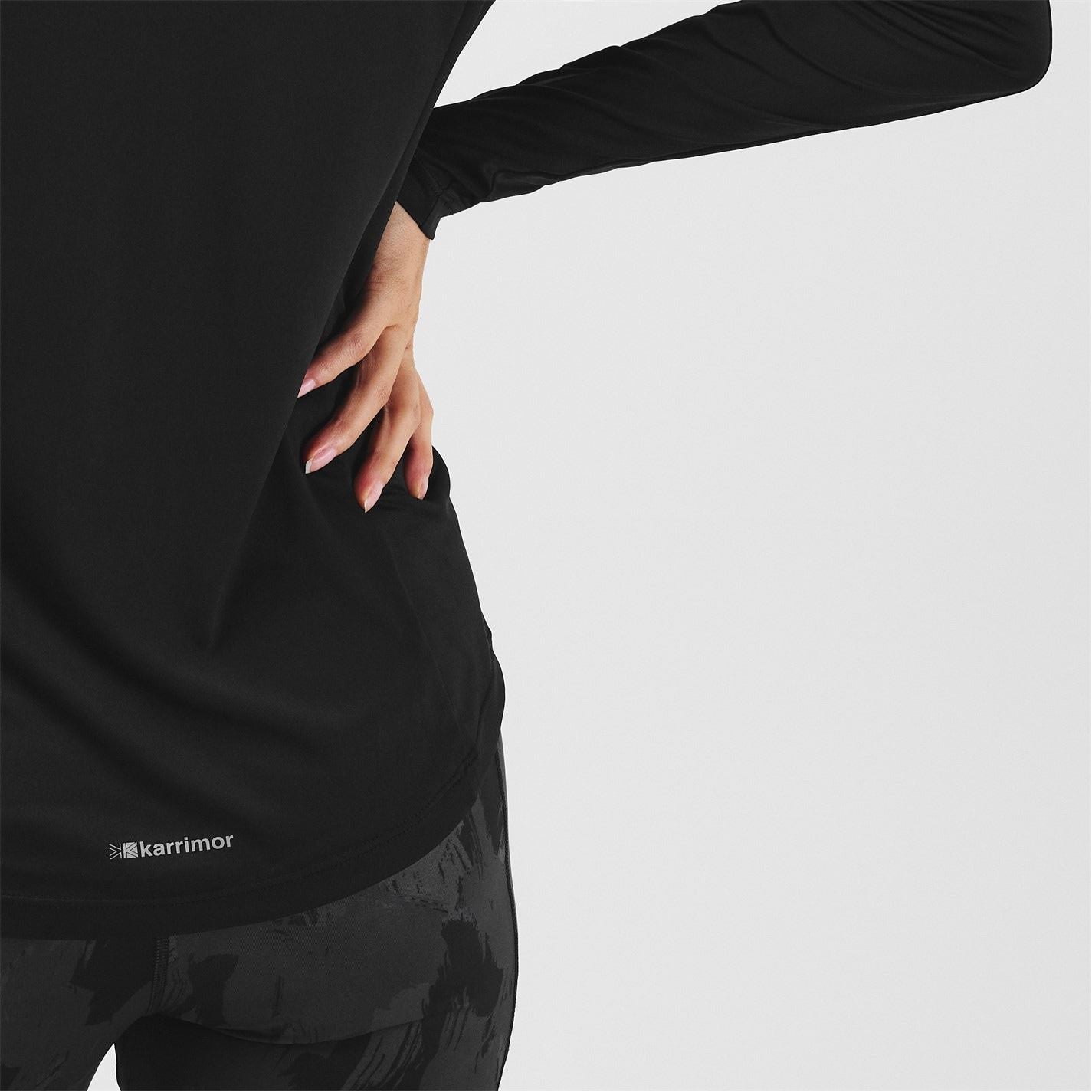 Karrimor Longsleeve Quarter Zip Top Ladies