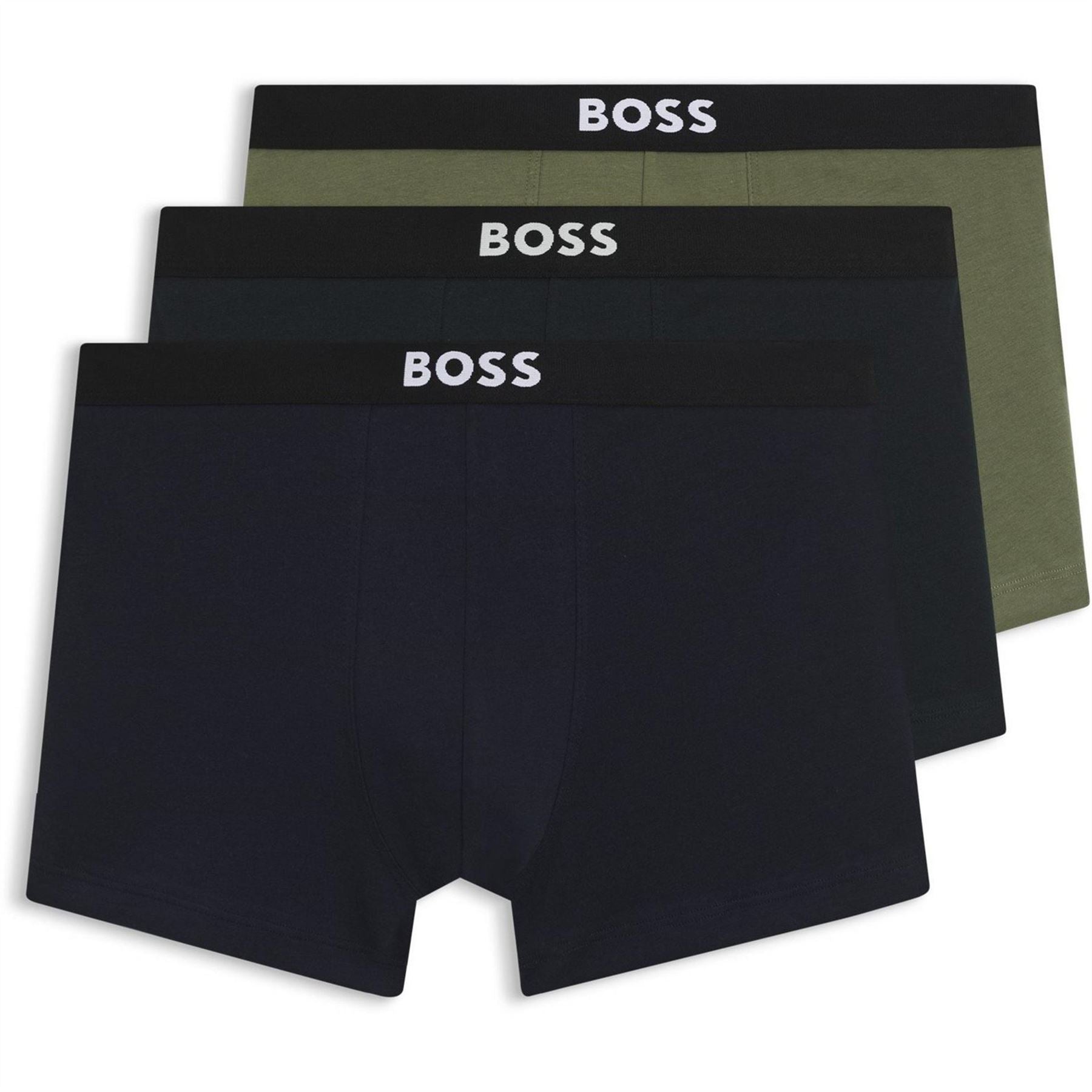 Boss BOSS 3 Pack Boxers with Logo Waistband