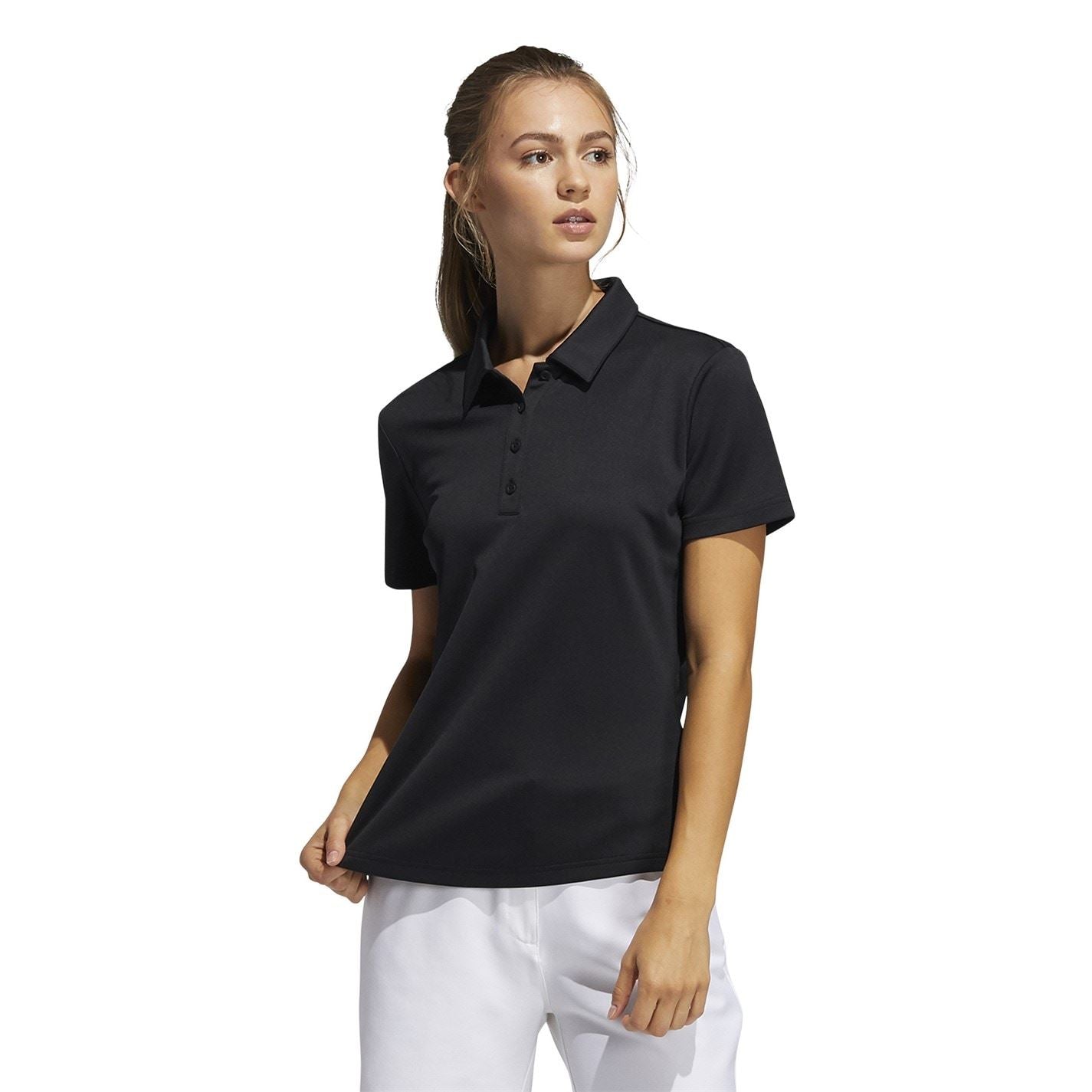 adidas Womens Short Sleeve Performance Polo Shirt