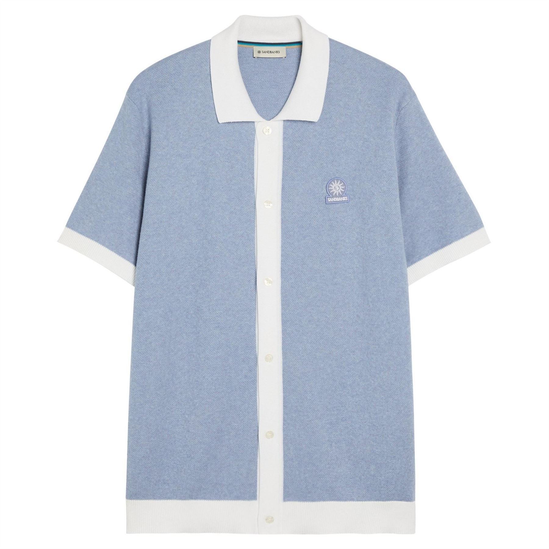 Sandbanks Button Polo Shirt Knit