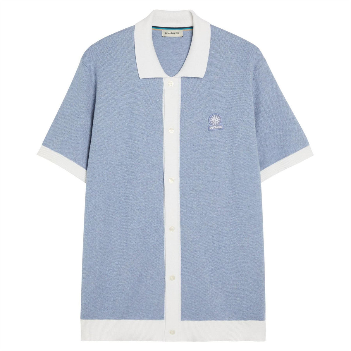 Sandbanks Button Polo Shirt Knit