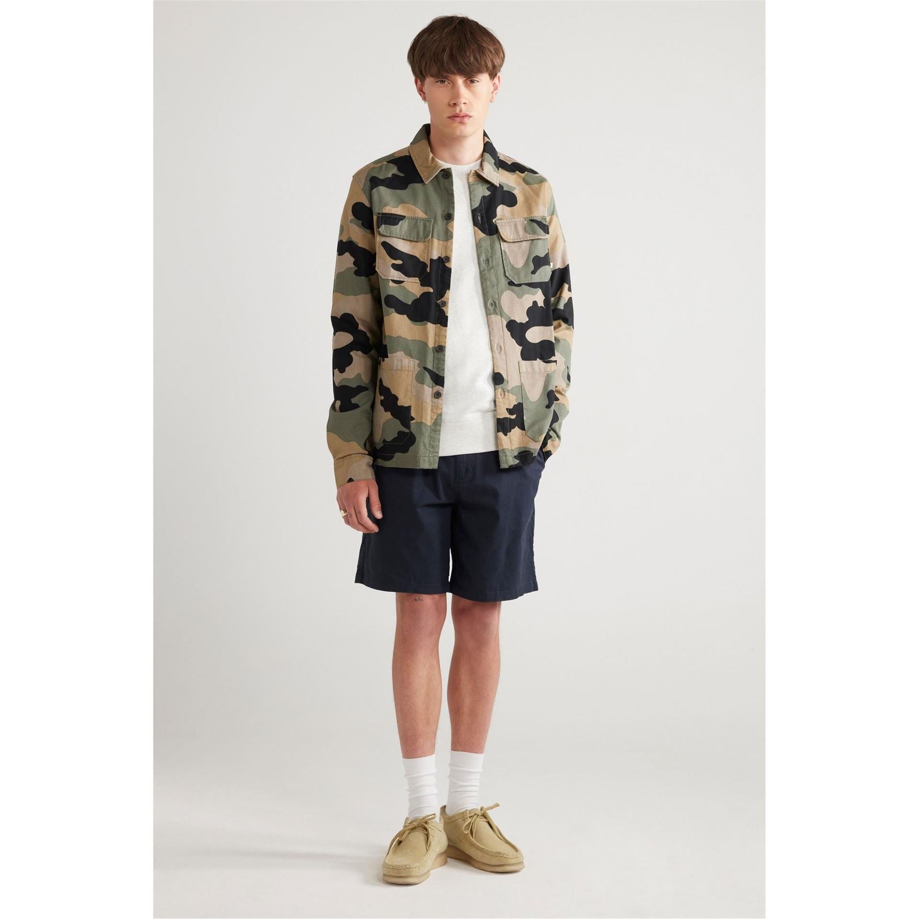 Farah Bones Crew Neck Long Sleeve Sweatshirt