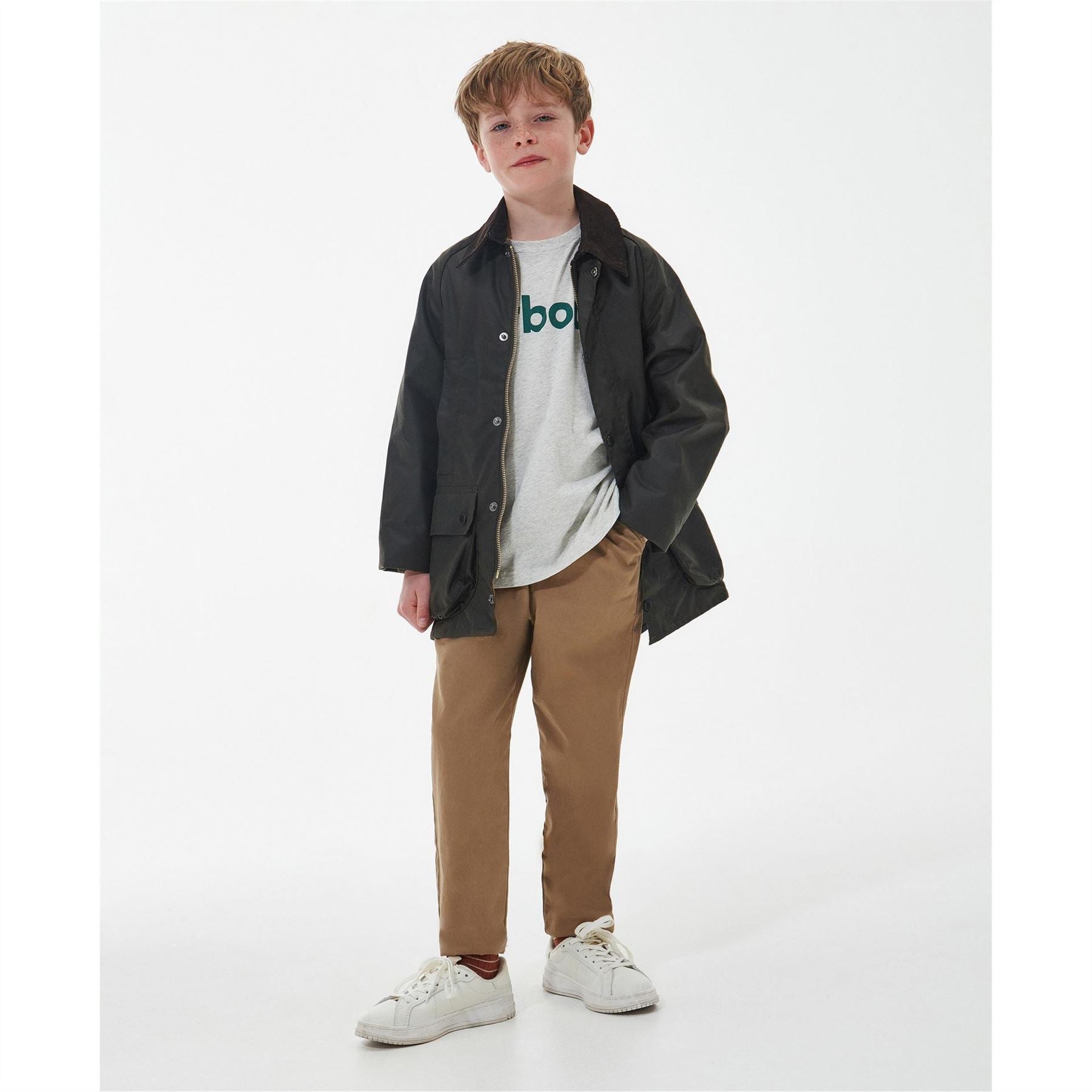 Barbour Waxed Jacket Juniors